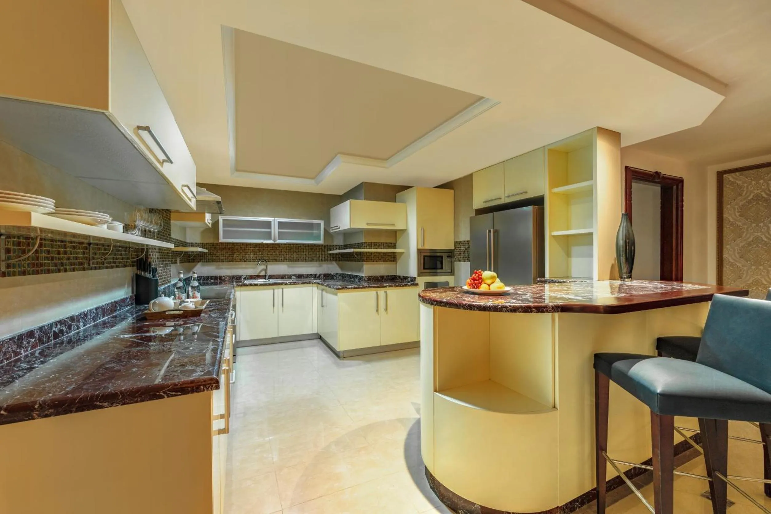 Kitchen or kitchenette in Dusit Hotel & Suites - Doha