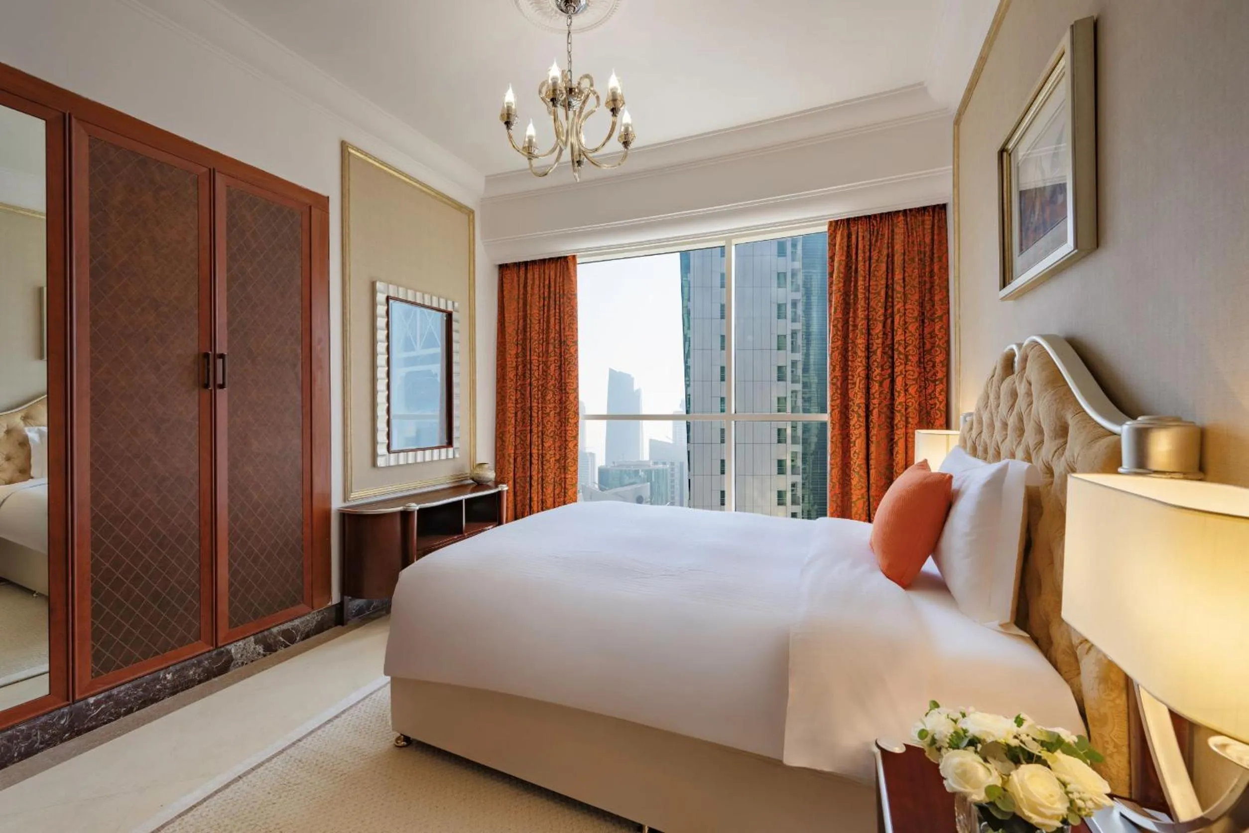 Bed in Dusit Hotel & Suites - Doha