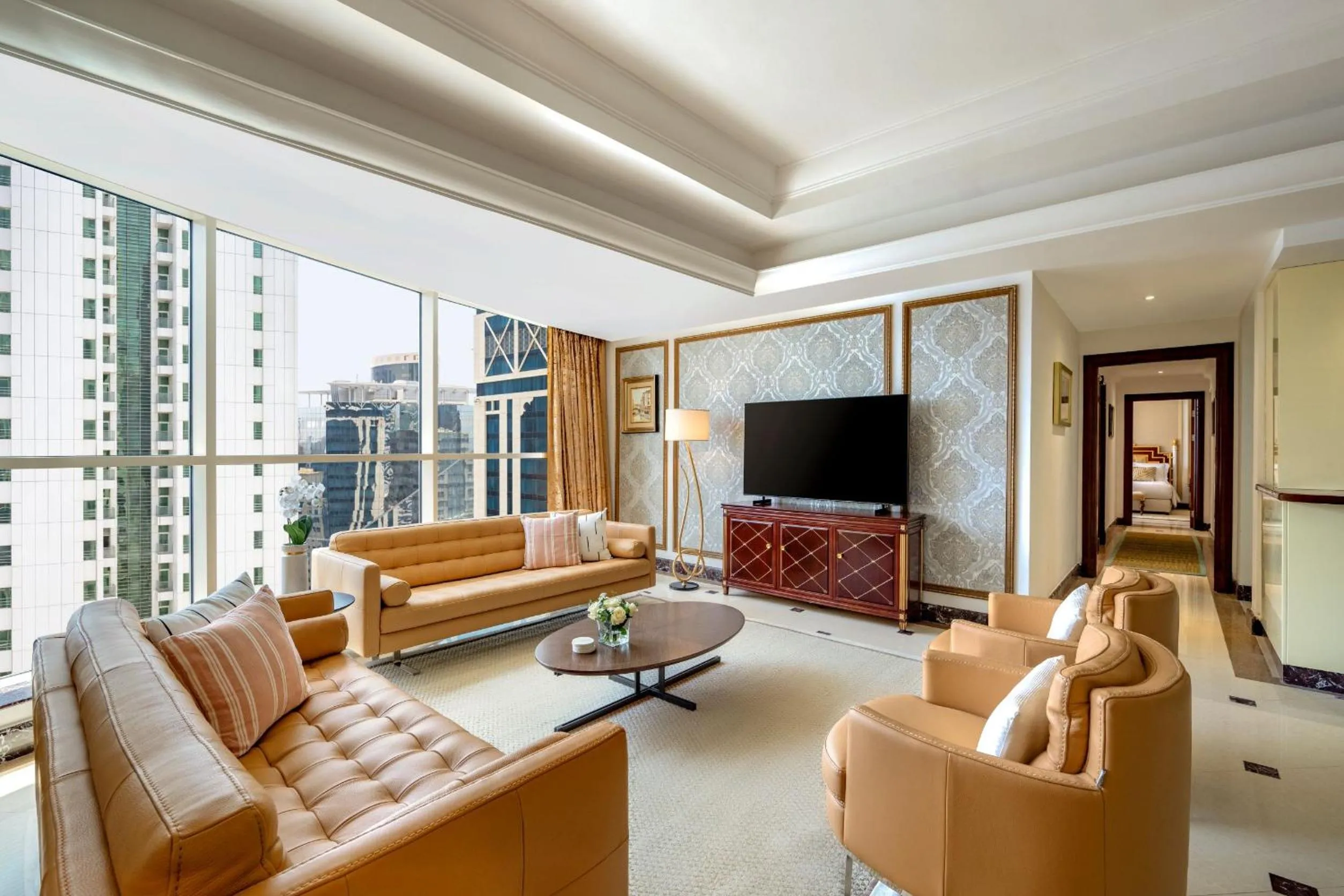 Living room in Dusit Hotel & Suites - Doha