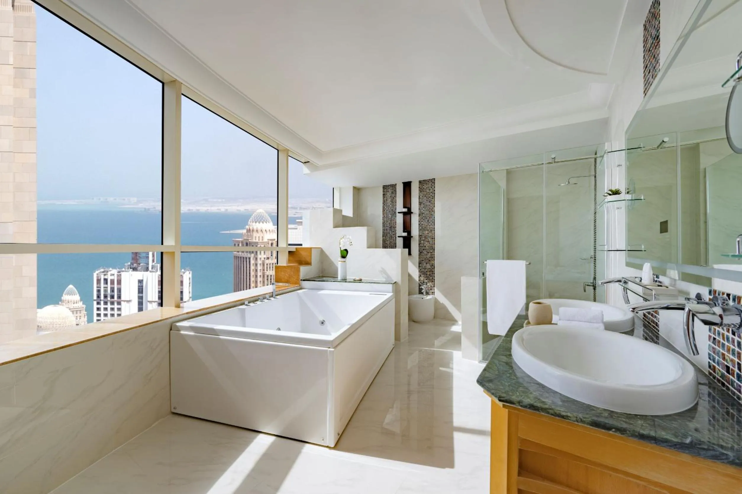 Bathroom in Dusit Hotel & Suites - Doha