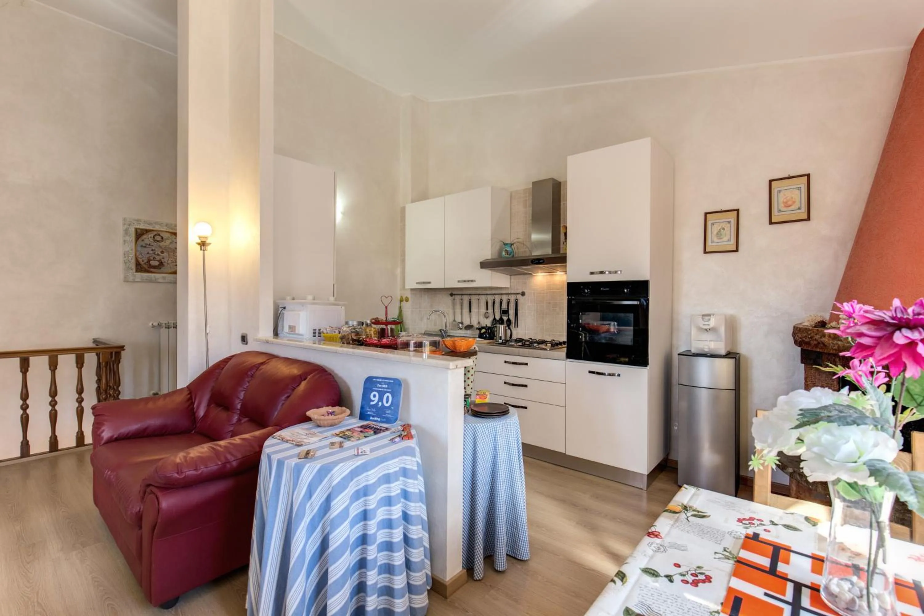 Kitchen or kitchenette in Zen B&B