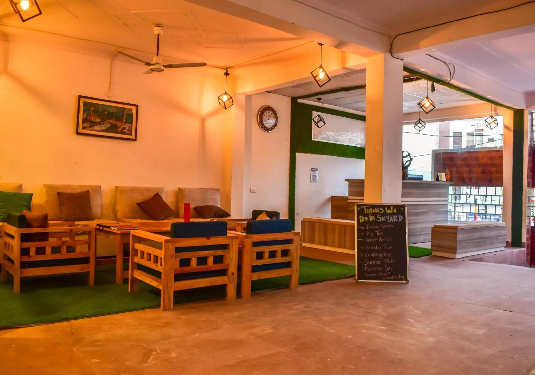 Lobby or reception in Skyard Premium, Tapovan