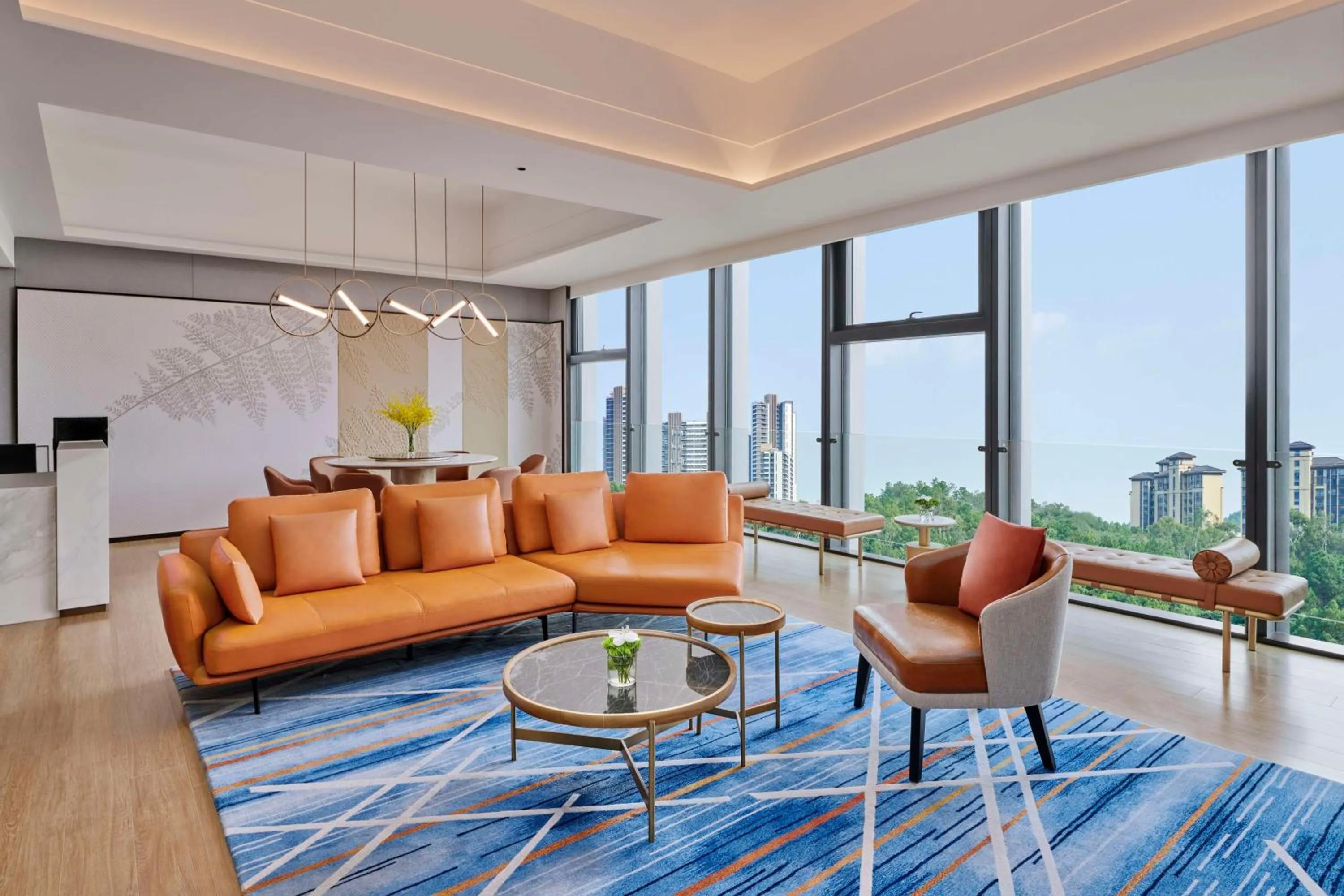 Living room in DoubleTree by Hilton Guangzhou Zengcheng - Canton Fair Free Shuttle Bus