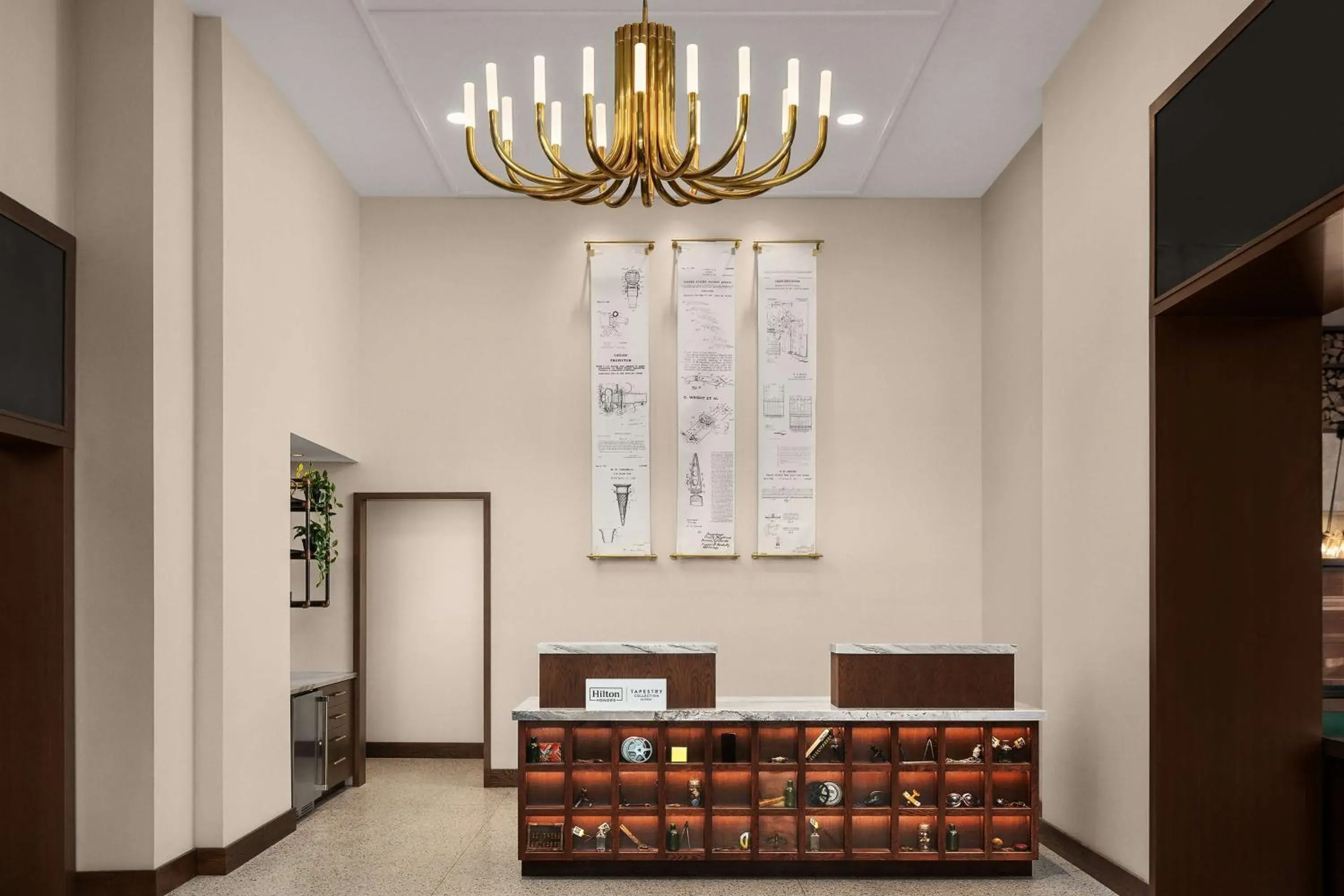 Lobby or reception in Hotel Ardent Dayton Downtown, Tapestry Collection By Hilton Lobby or reception in Hotel Ardent Dayton Downtown, Tapestry Collection By Hilton