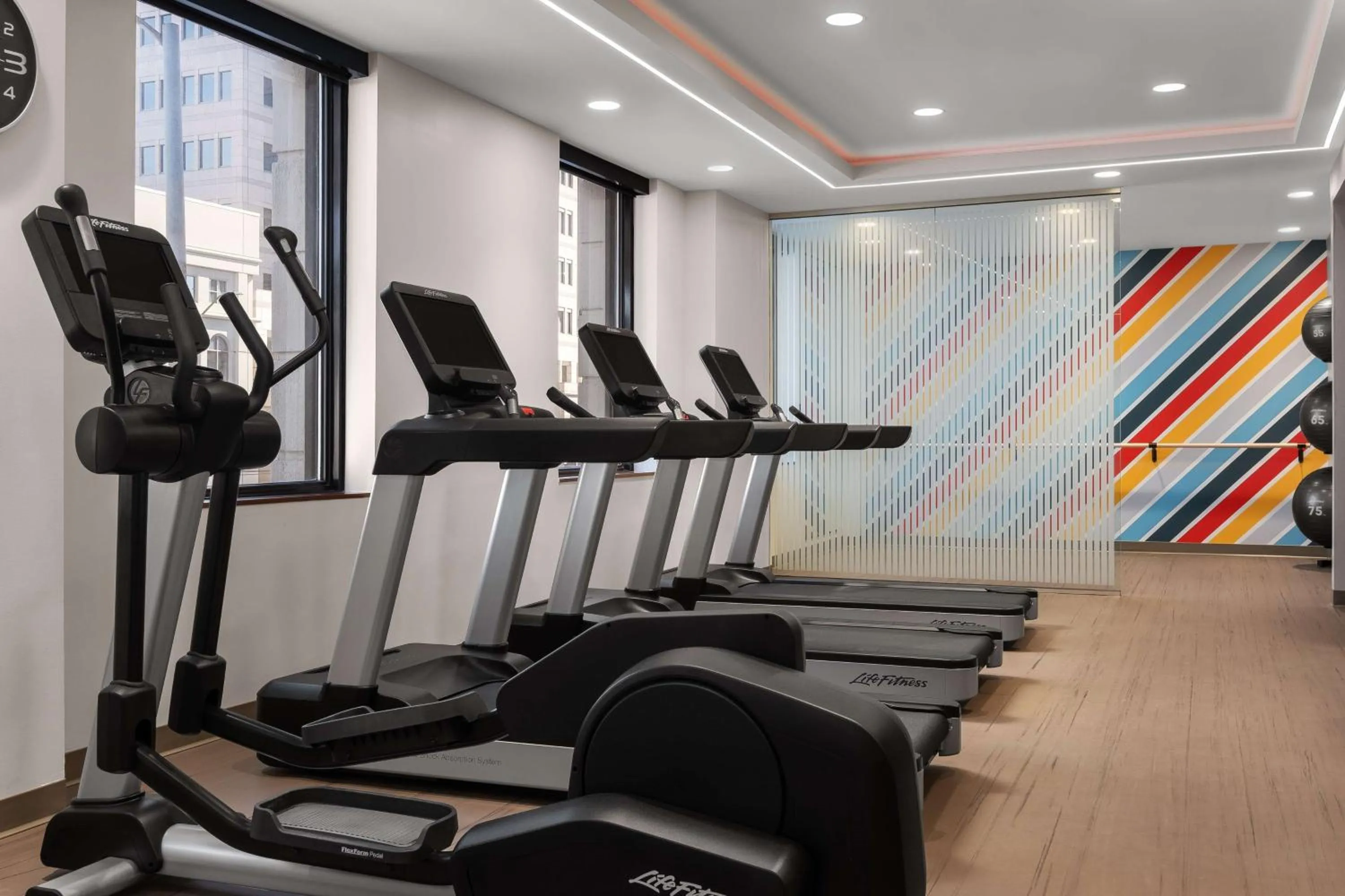 Fitness centre/facilities in Hotel Ardent Dayton Downtown, Tapestry Collection By Hilton