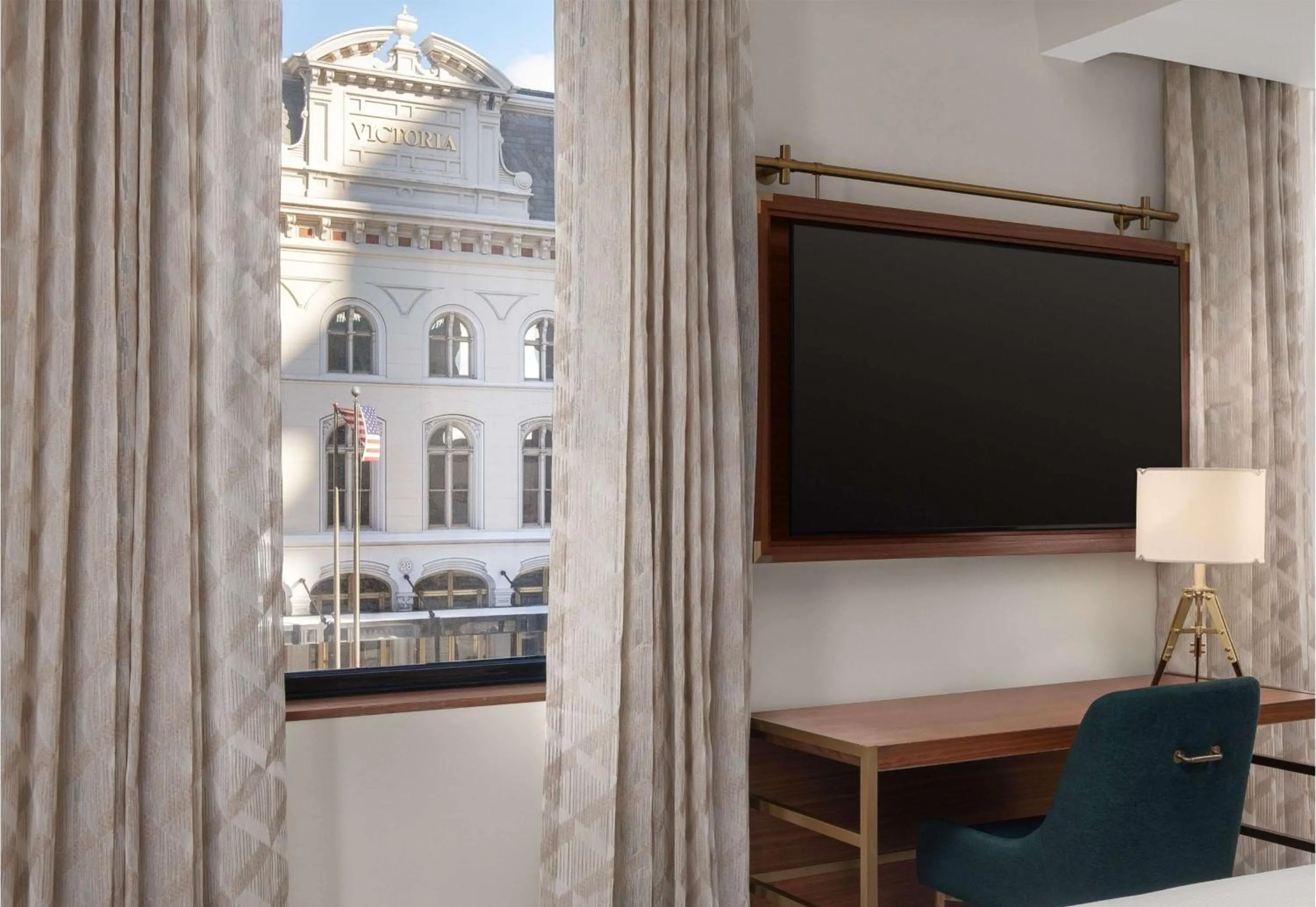 Bedroom in Hotel Ardent Dayton Downtown, Tapestry Collection By Hilton