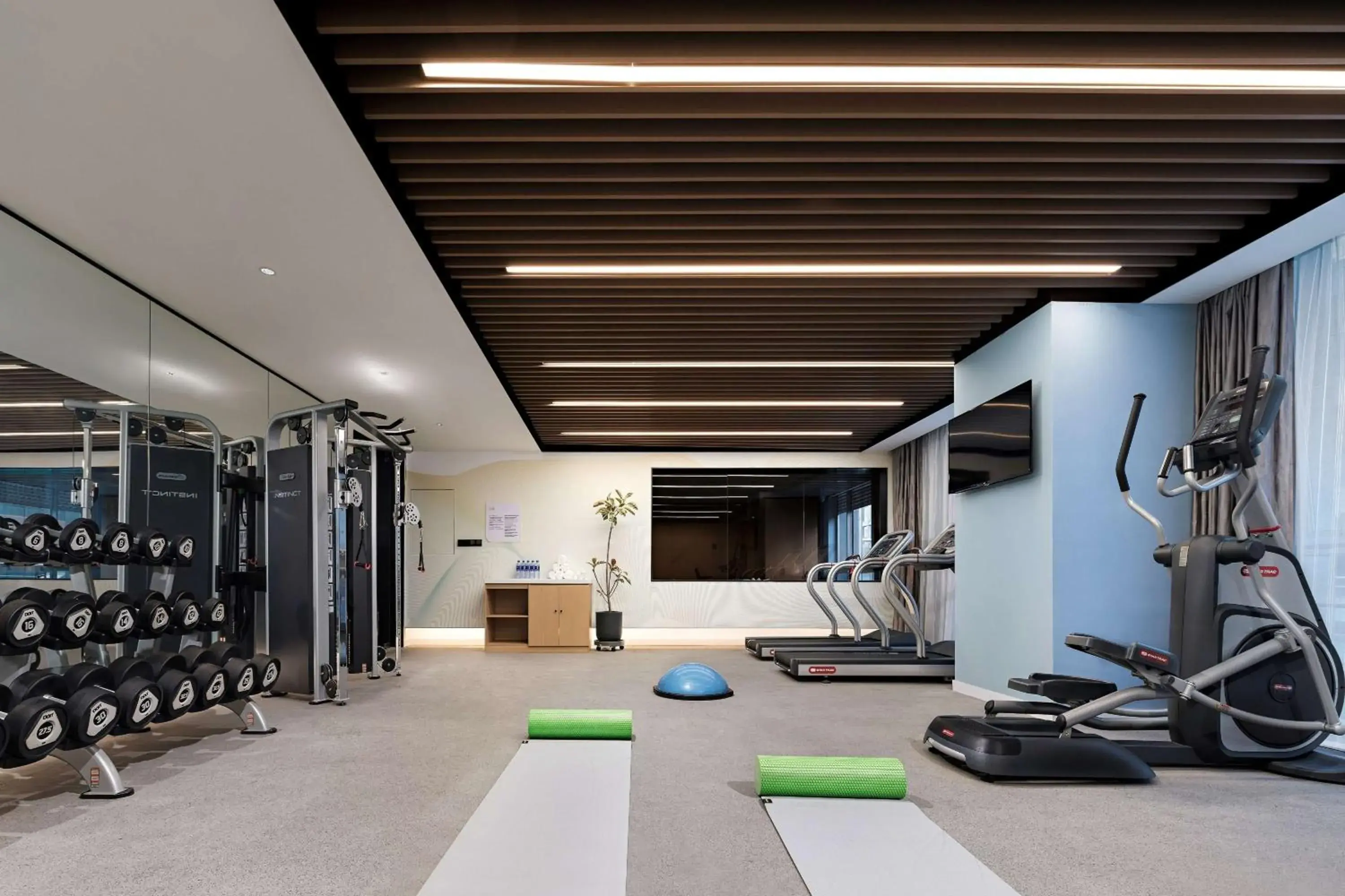 Fitness centre/facilities in Hilton Garden Inn Hefei Binhu New District Fitness centre/facilities in Hilton Garden Inn Hefei Binhu New District