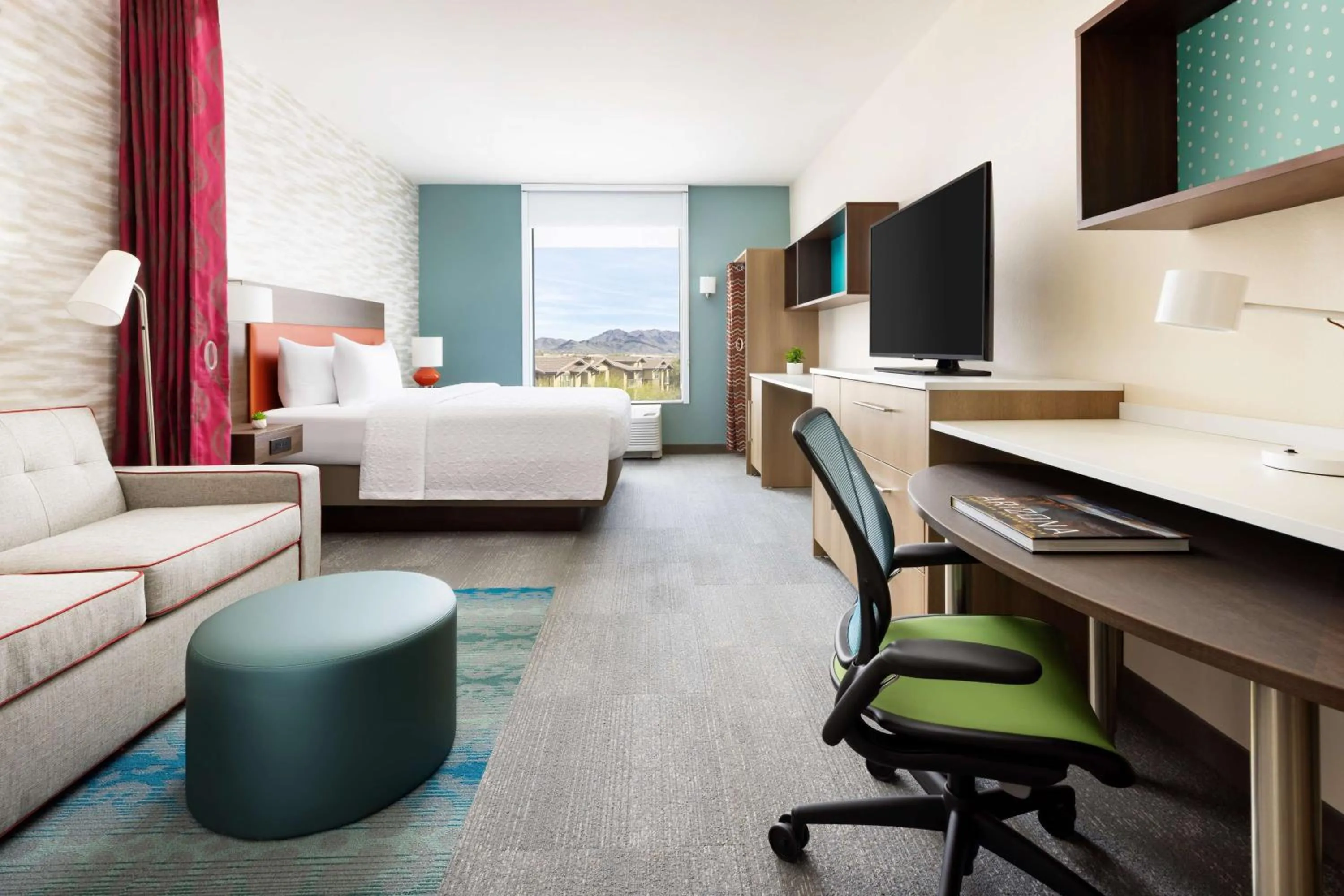 Bedroom, Bed in Home2 Suites By Hilton North Scottsdale Near Mayo Clinic