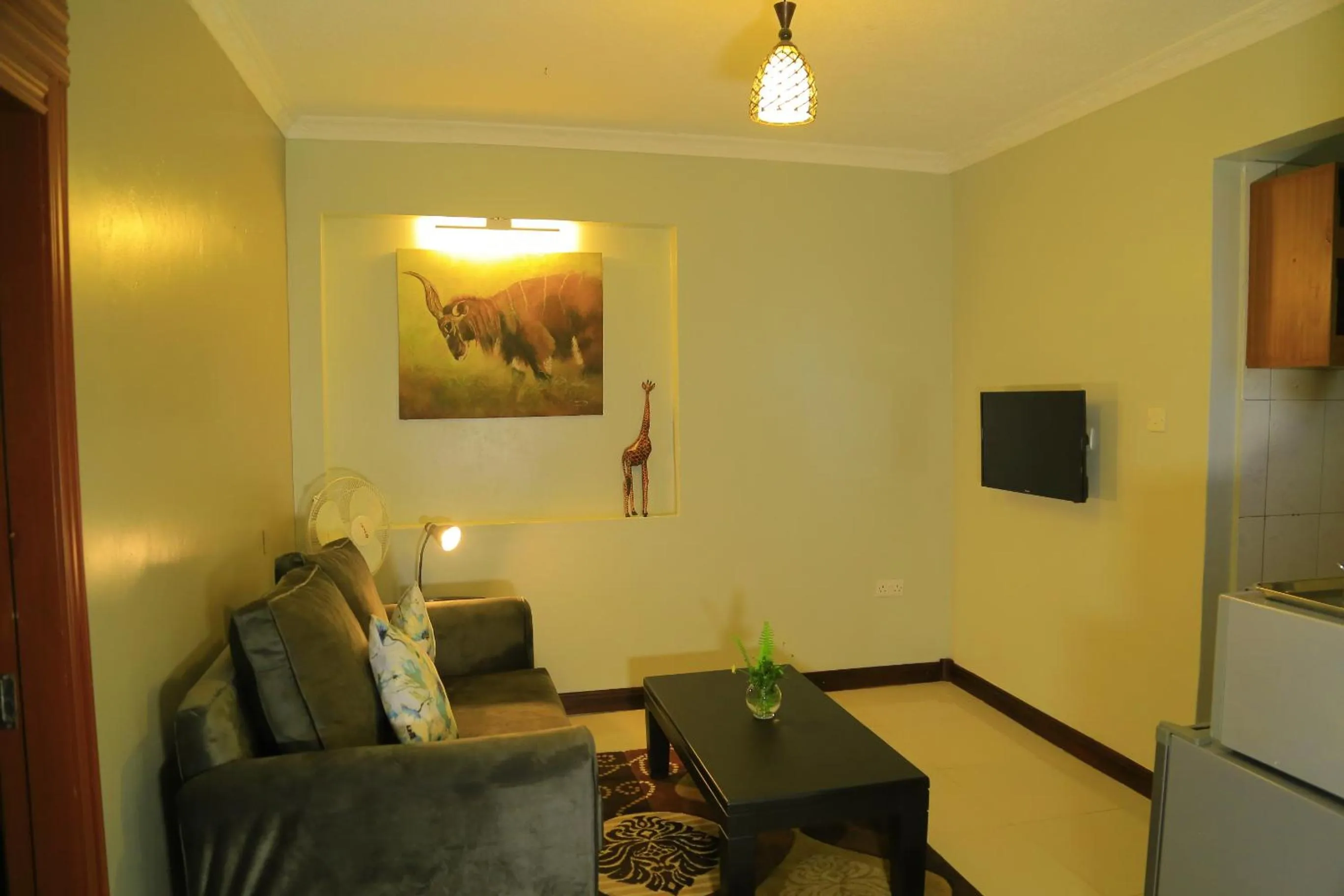 Seating area in Royal Victoria House Ltd