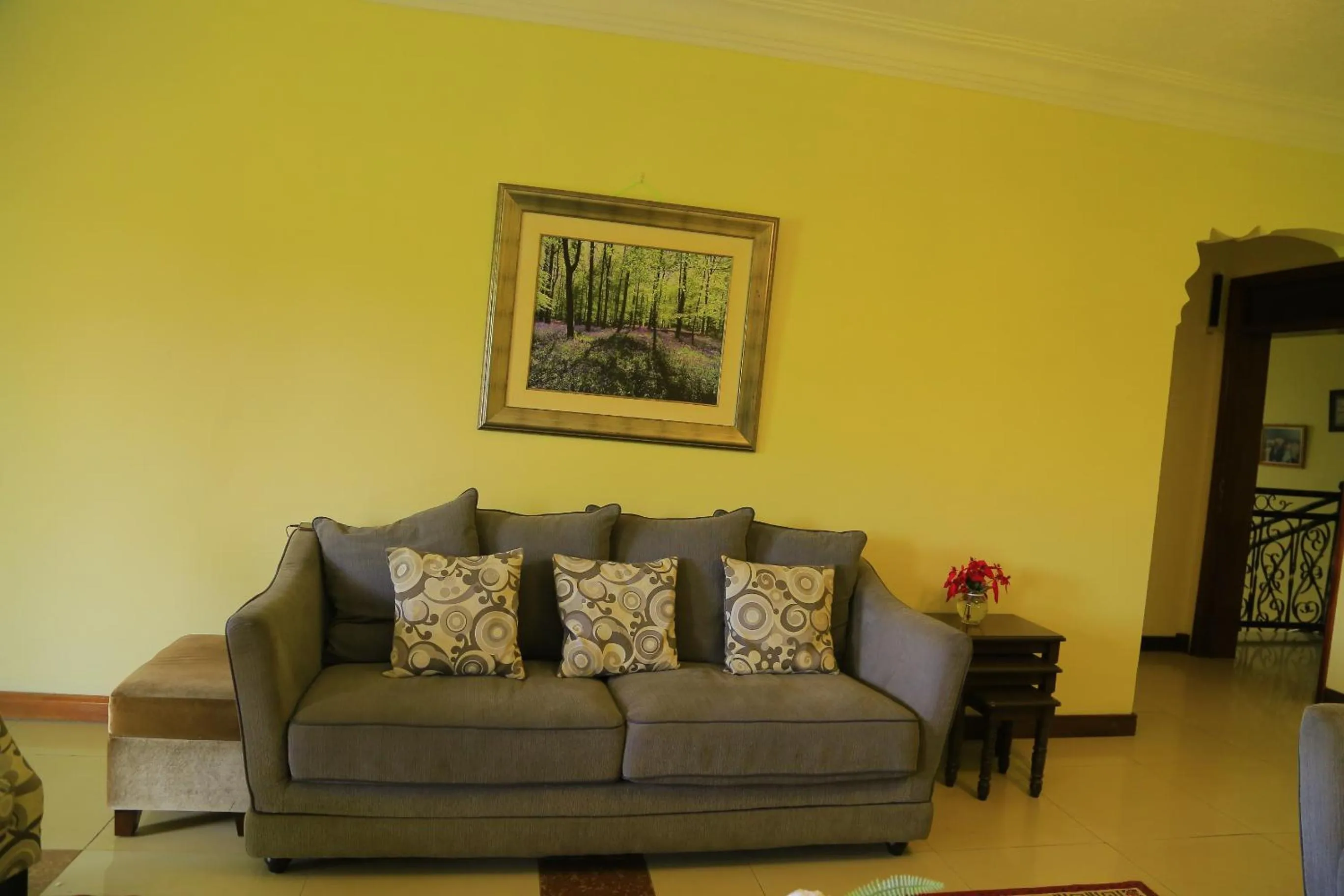 Seating area in Royal Victoria House Ltd