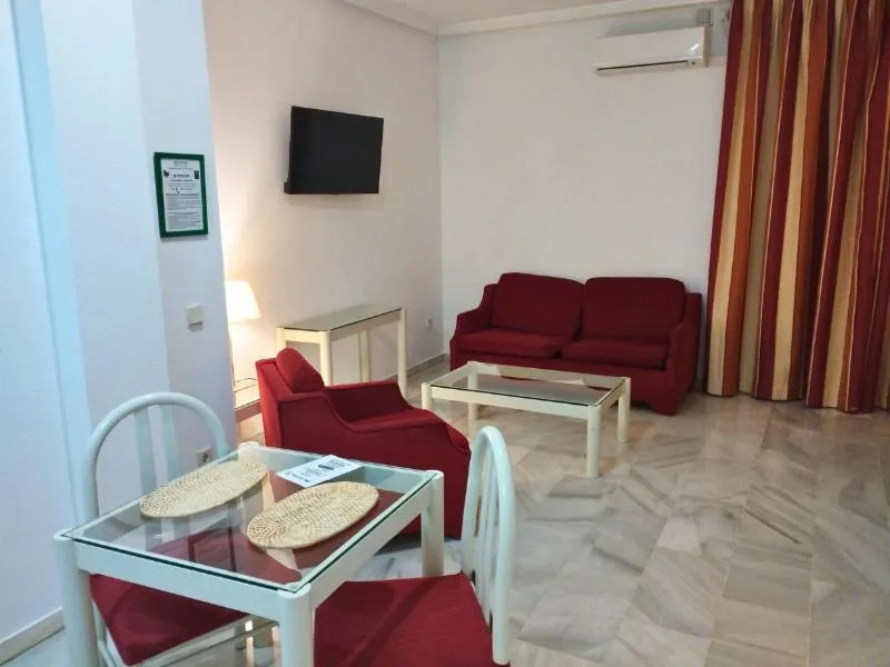 Living room in Hospedium Hotel Apartamentos Simón Verde