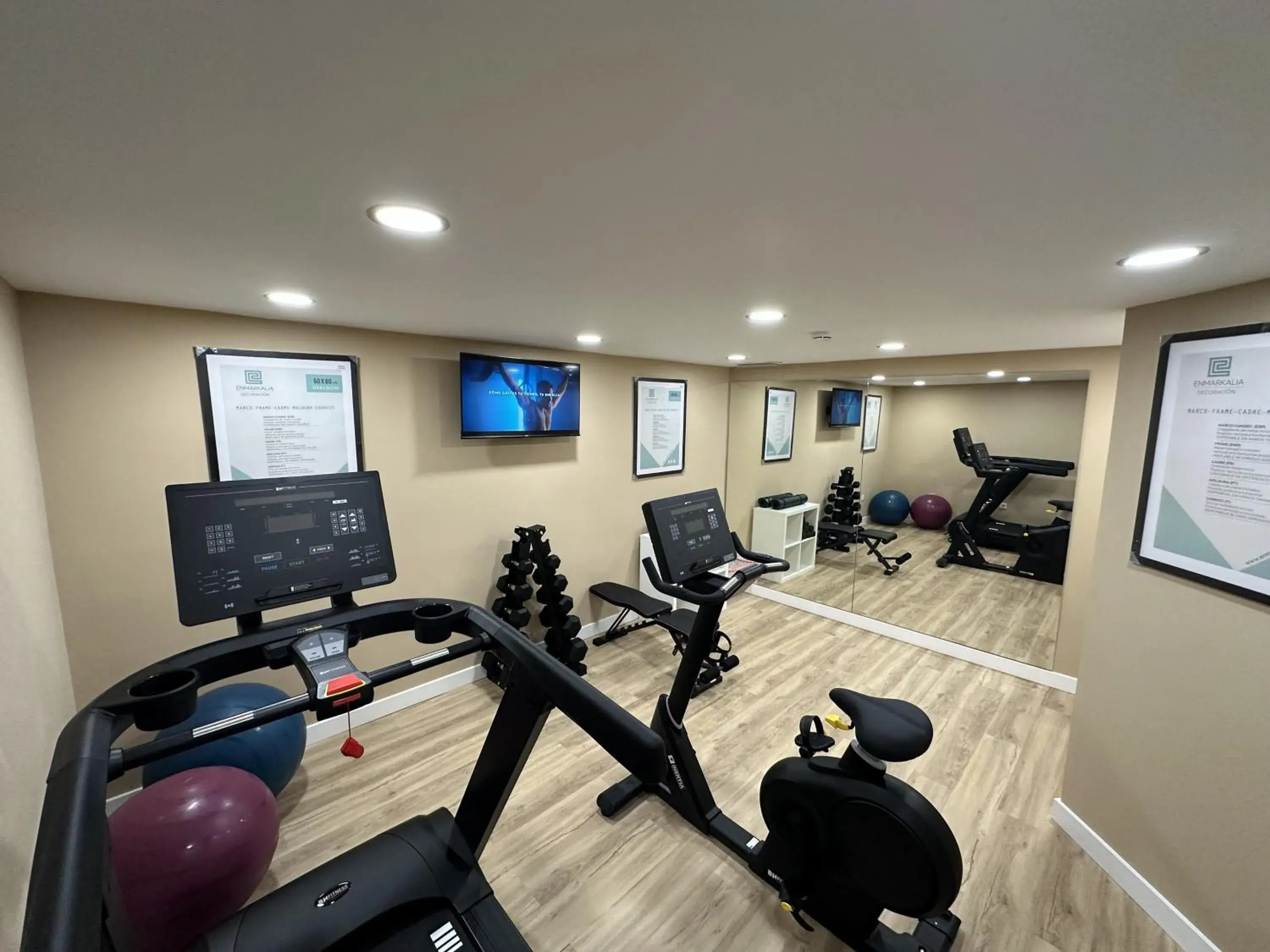 Fitness centre/facilities in Hospedium Hotel Apartamentos Simón Verde Fitness centre/facilities in Hospedium Hotel Apartamentos Simón Verde