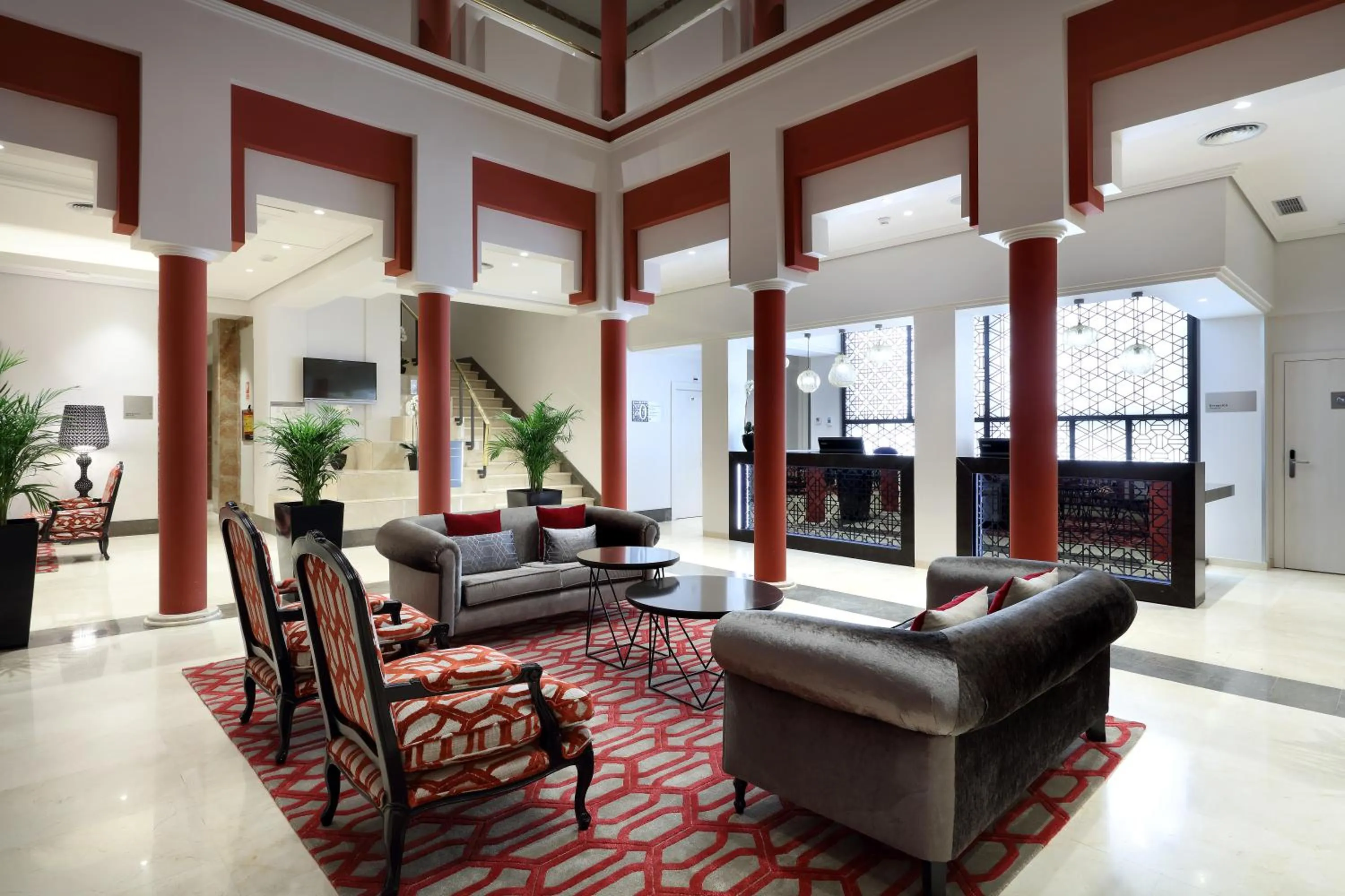 Lobby or reception in Eurostars Regina