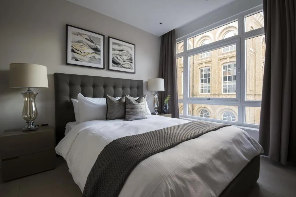 Bed in Buckingham Palace Residences by Aeria Apartments
