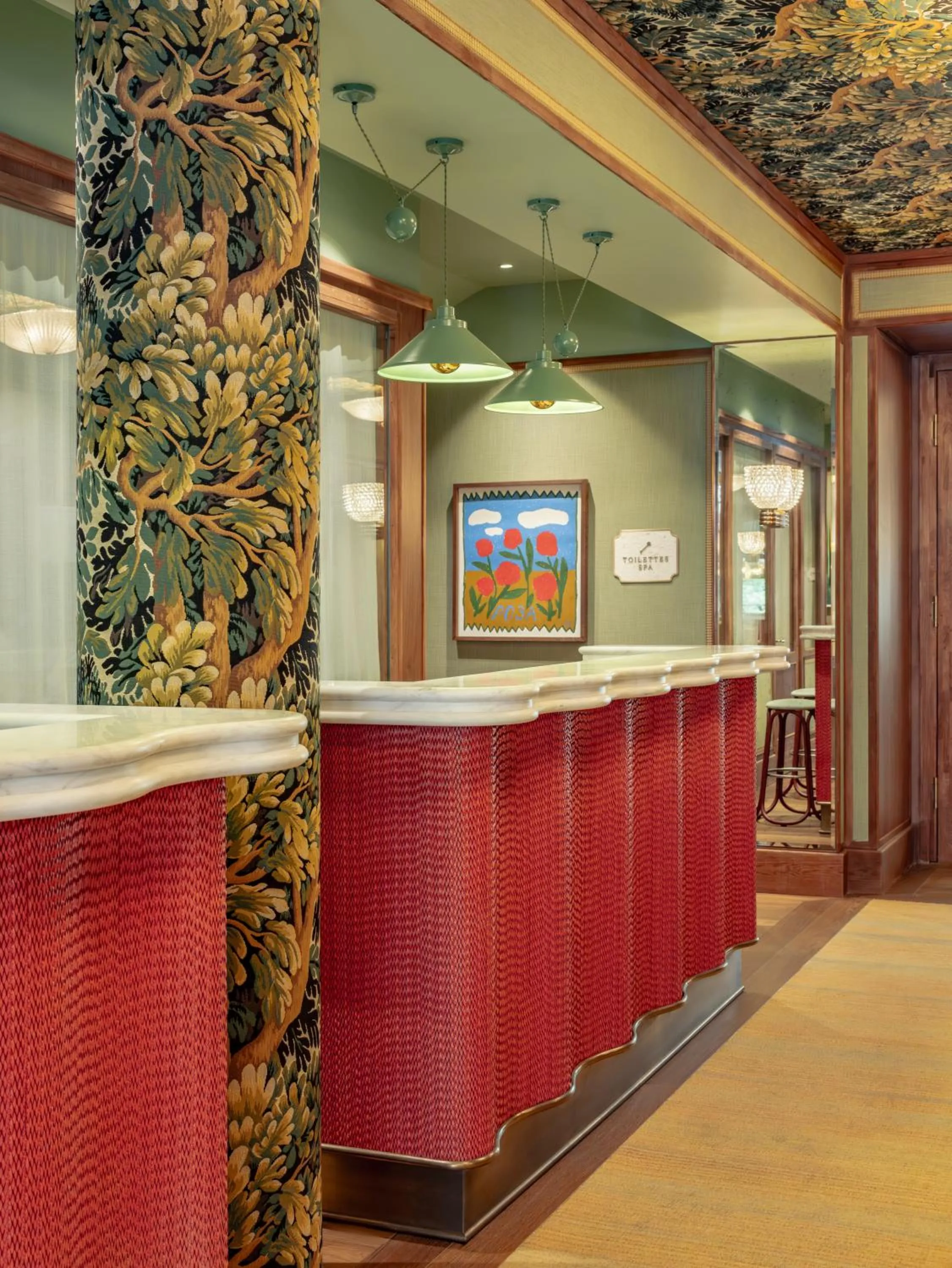 Lobby or reception in La Fantaisie