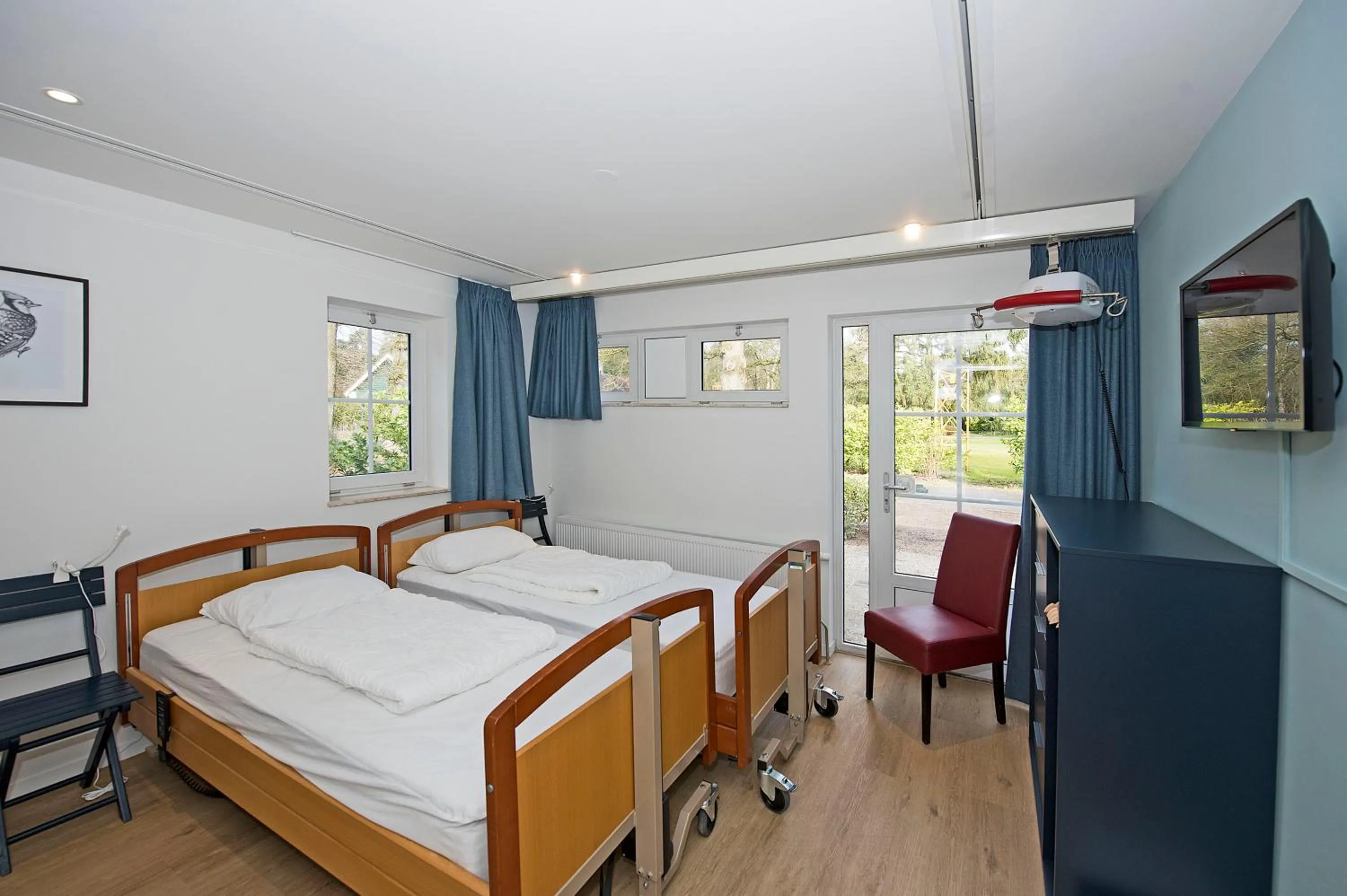 Bed in Vakantiepark Hellendoorn