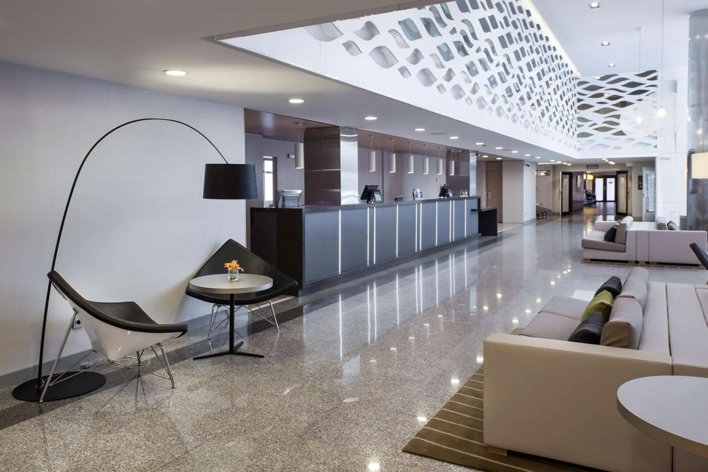 Lobby or reception in NH Pamplona Iruña Park Lobby or reception in NH Pamplona Iruña Park