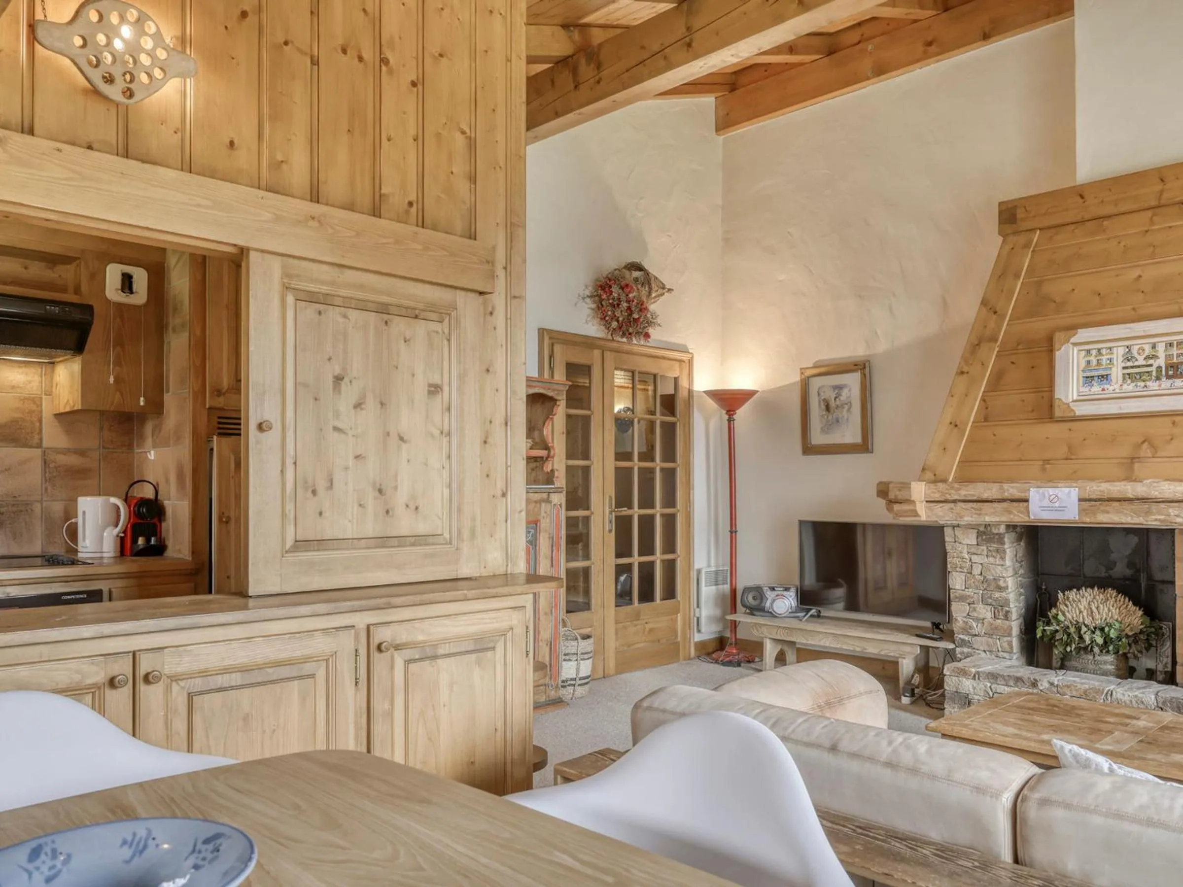 Charmant appartement 2 chambres à Megève avec Wifi et parking - FR-1-453-292