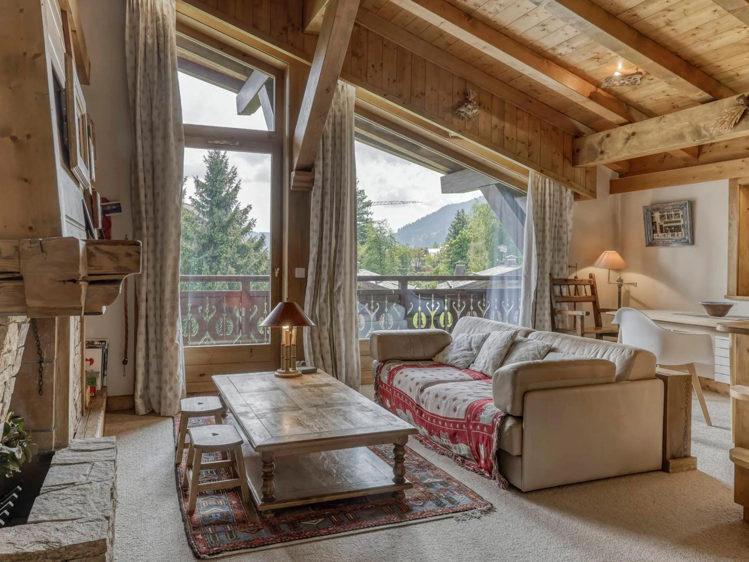 Charmant appartement 2 chambres à Megève avec Wifi et parking - FR-1-453-292