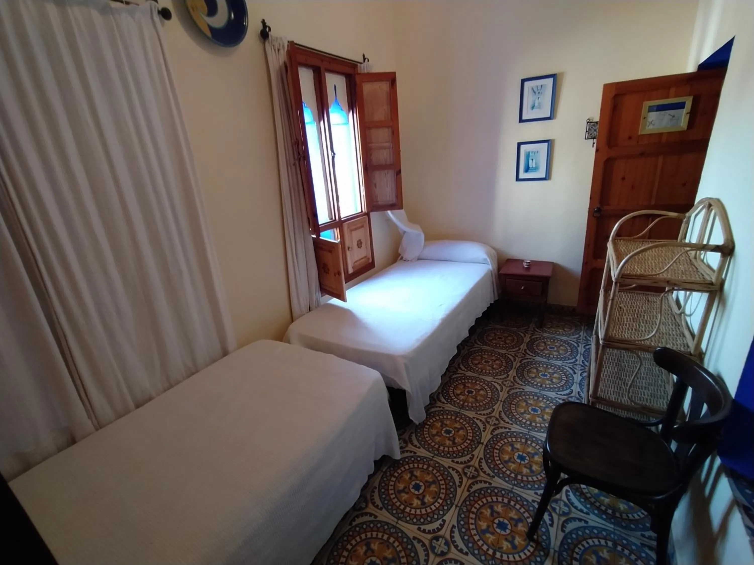 Bed in Hotel Gernika