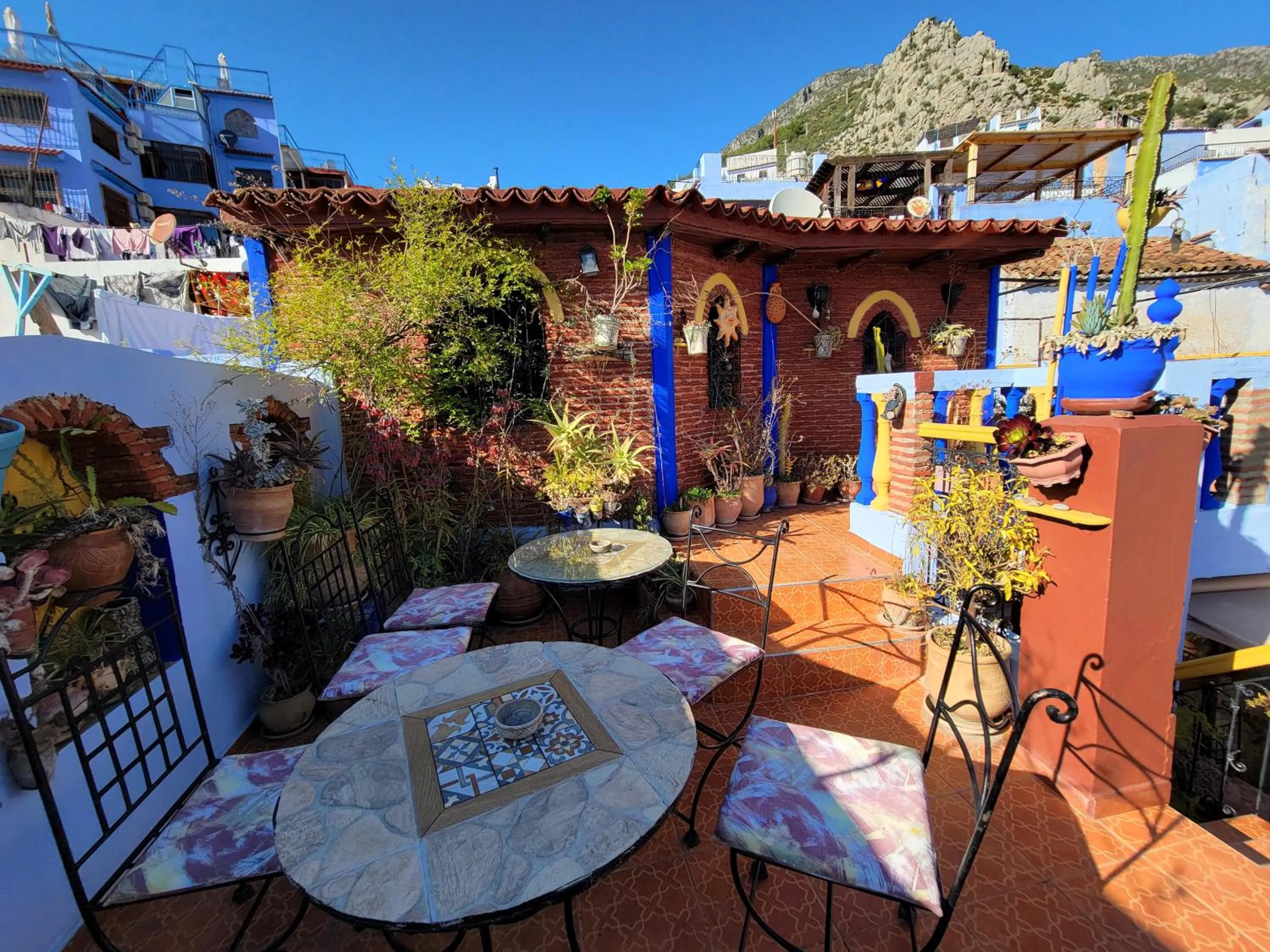 Patio in Hotel Gernika