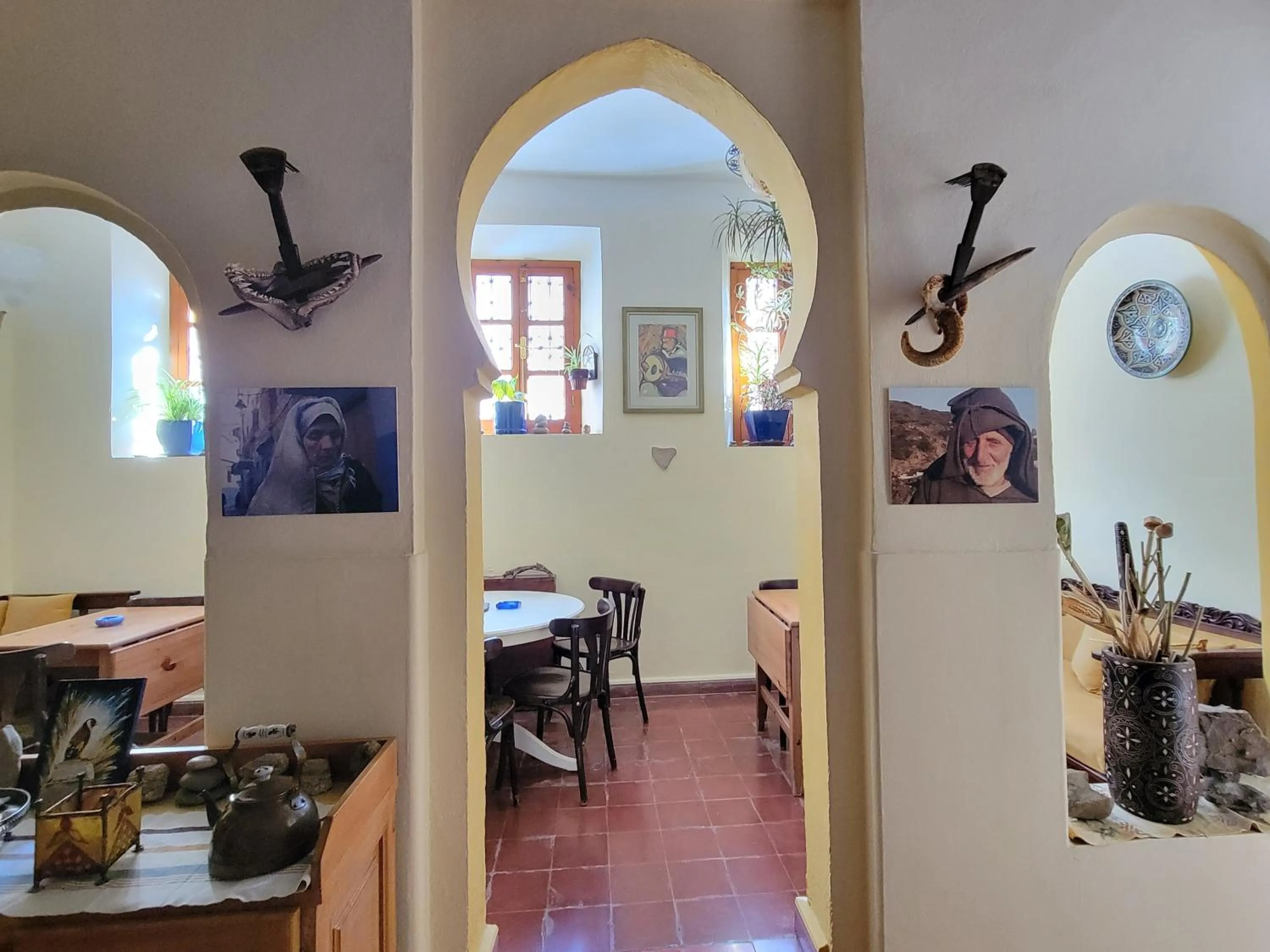 Dining area in Hotel Gernika