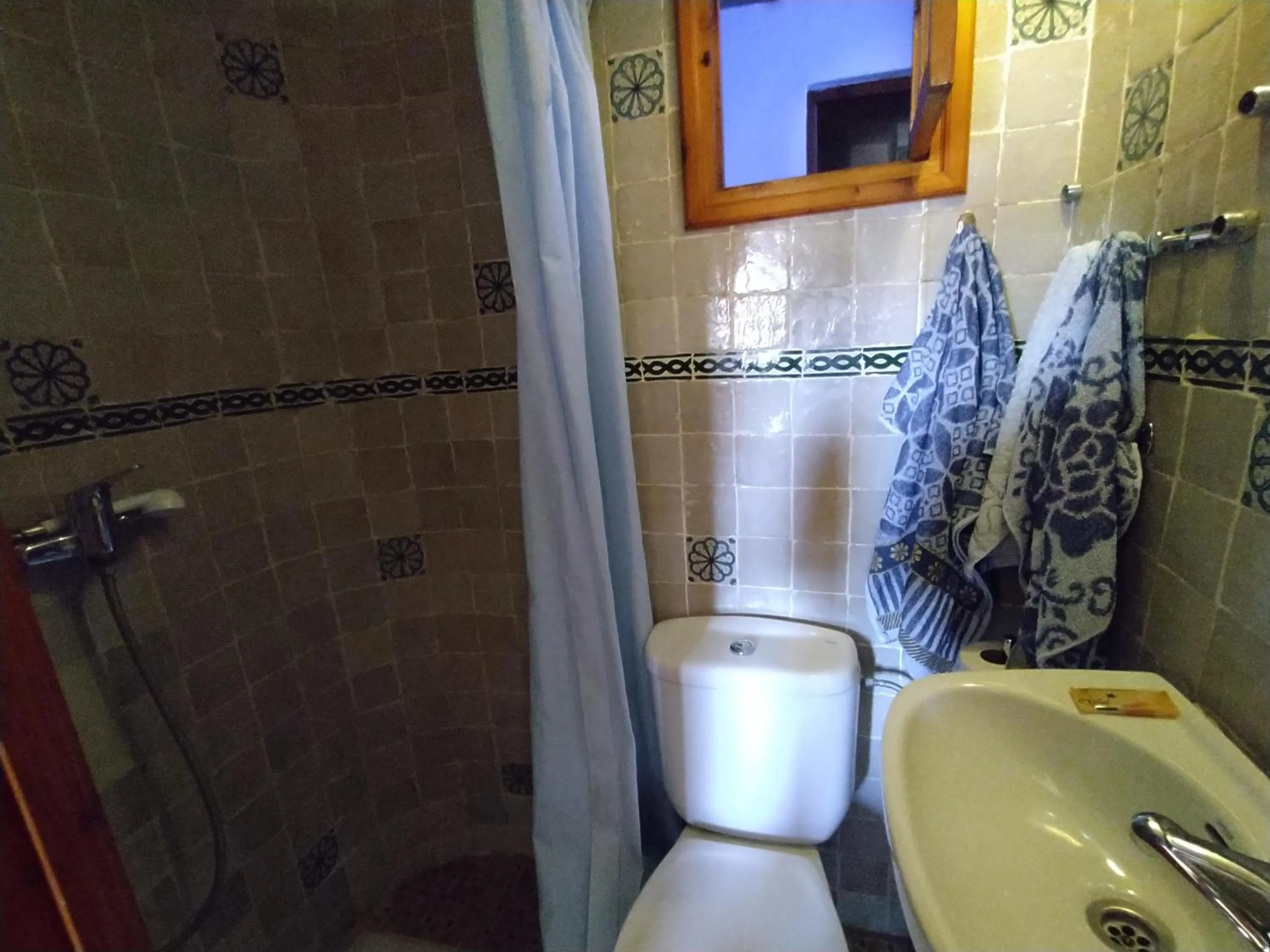 Shower in Hotel Gernika