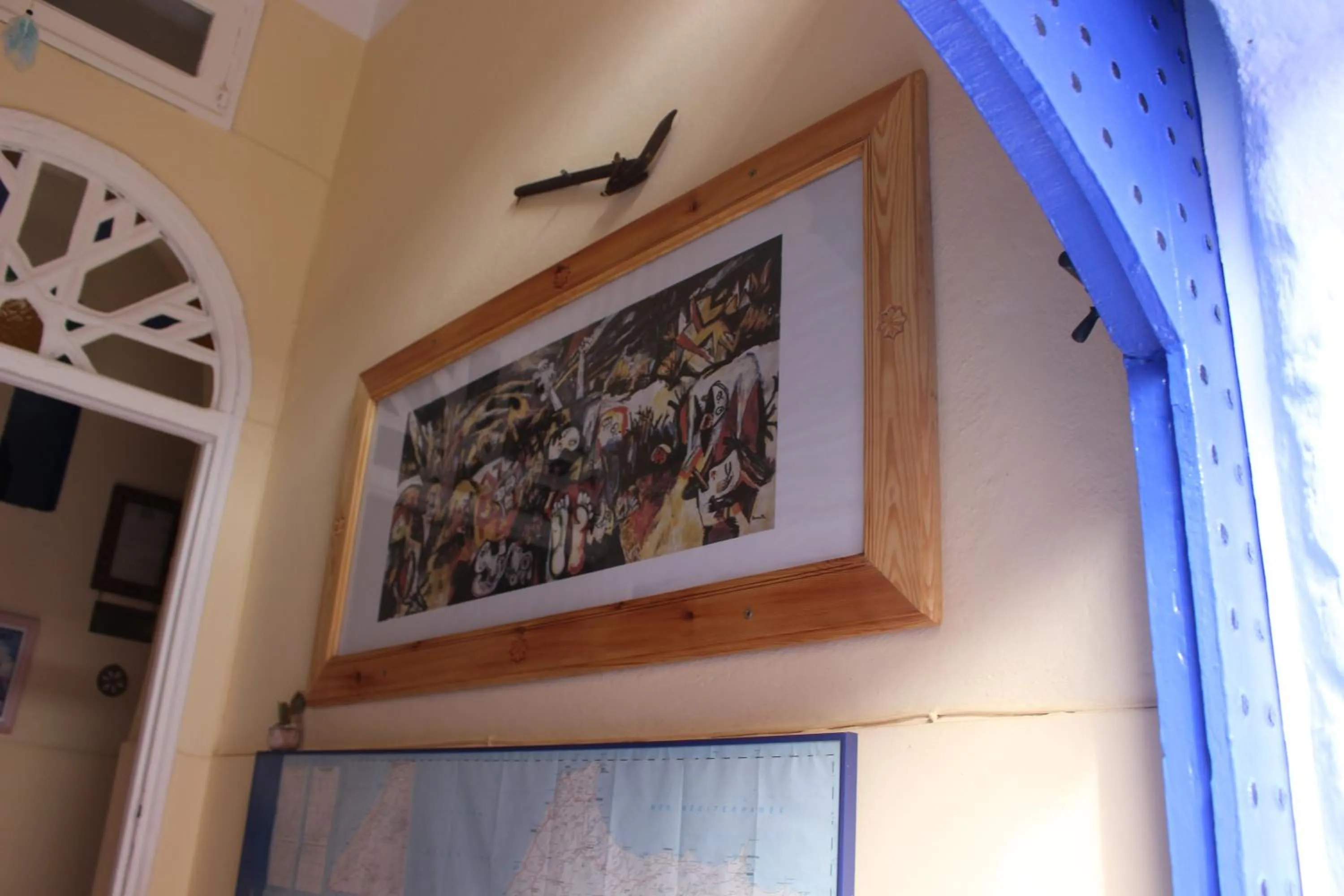 Decorative detail in Hotel Gernika