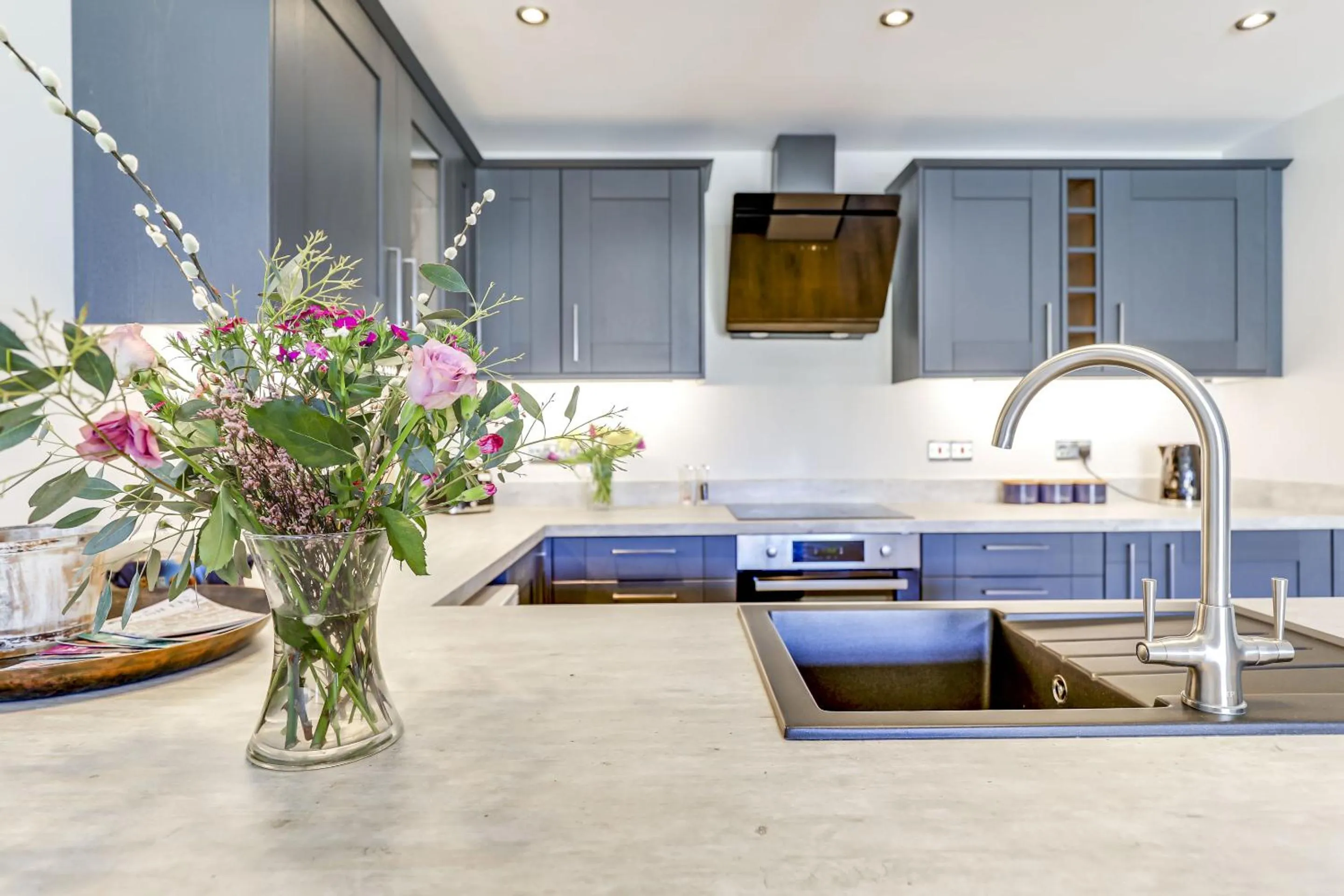 Kitchen or kitchenette in The Old Warehouse Ely "Apartments"