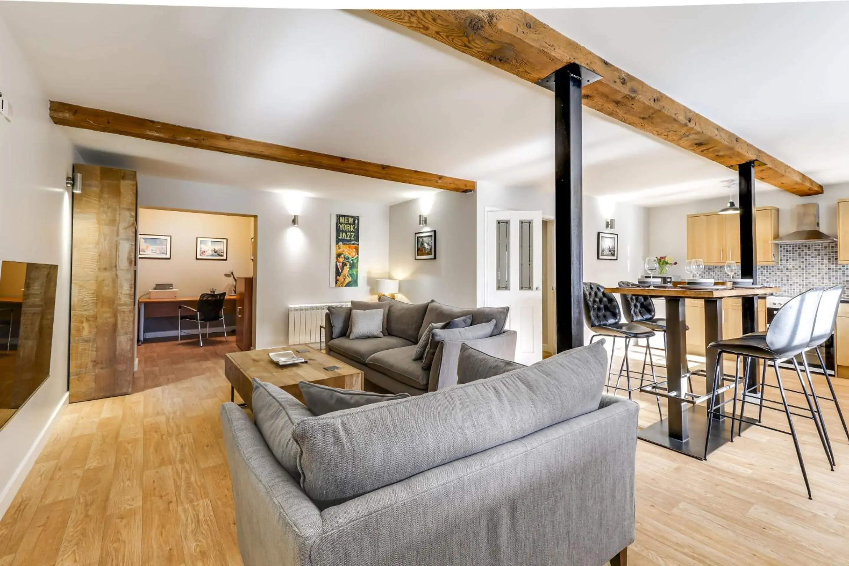 Two-Bedroom Apartment with City View in The Old Warehouse Ely "Apartments" Two-Bedroom Apartment with City View in The Old Warehouse Ely "Apartments"