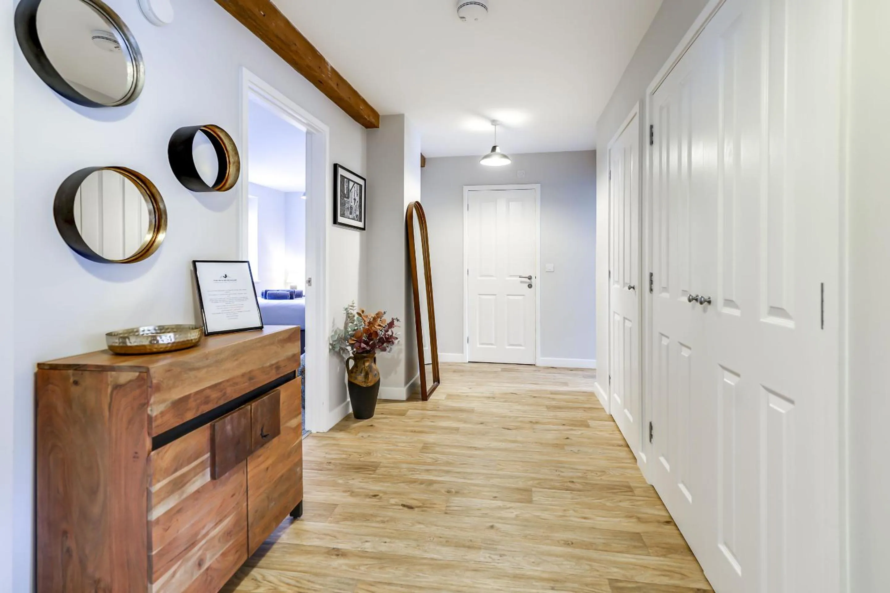 Lobby or reception in The Old Warehouse Ely "Apartments"