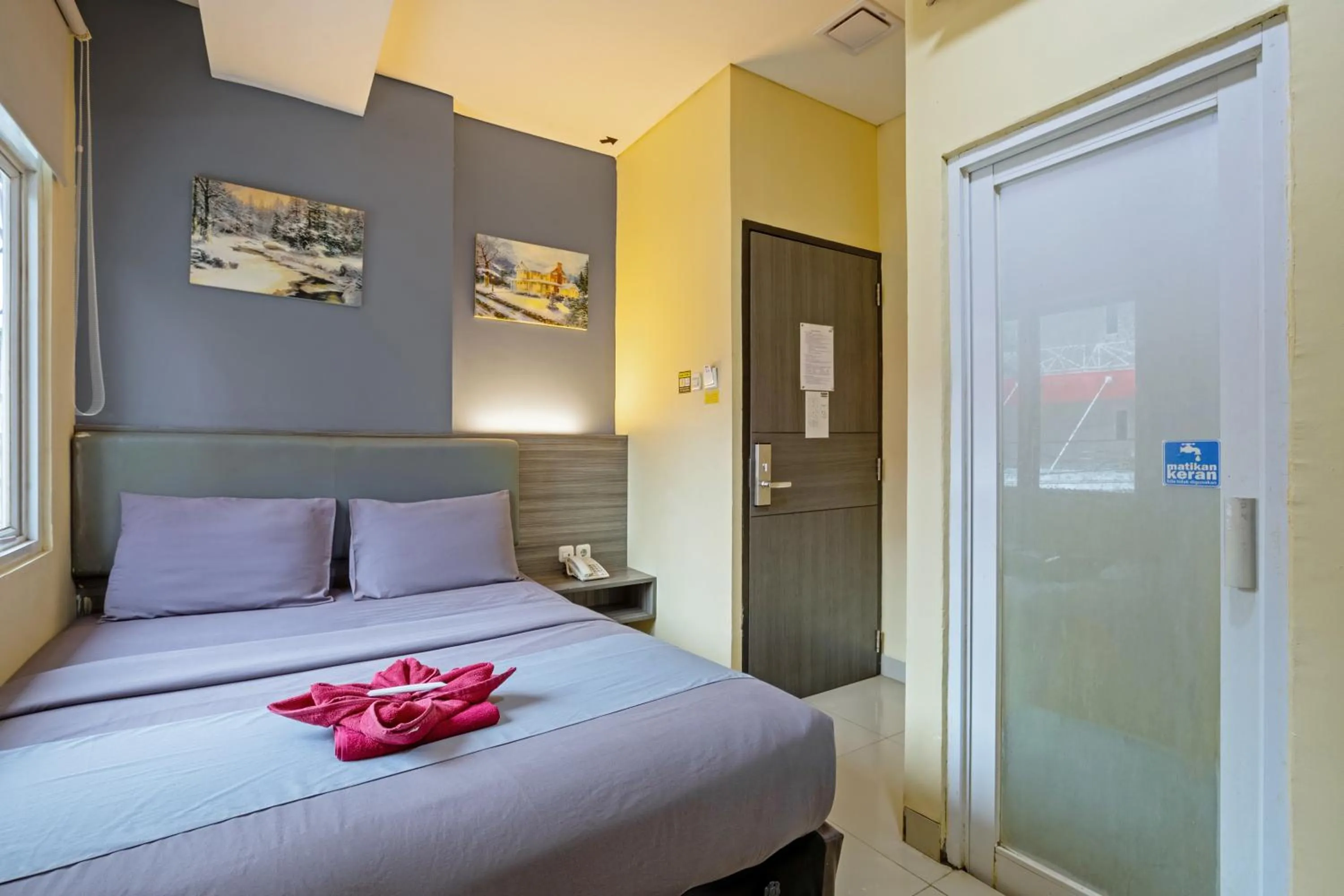 Bed in City Biz Residence