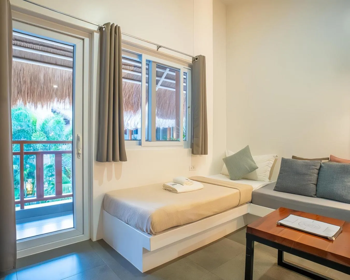 Bed in Bathala Resort