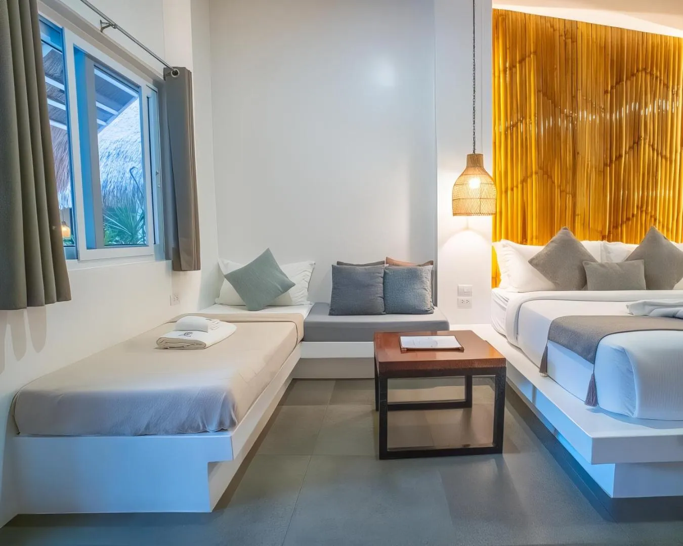 Bed in Bathala Resort