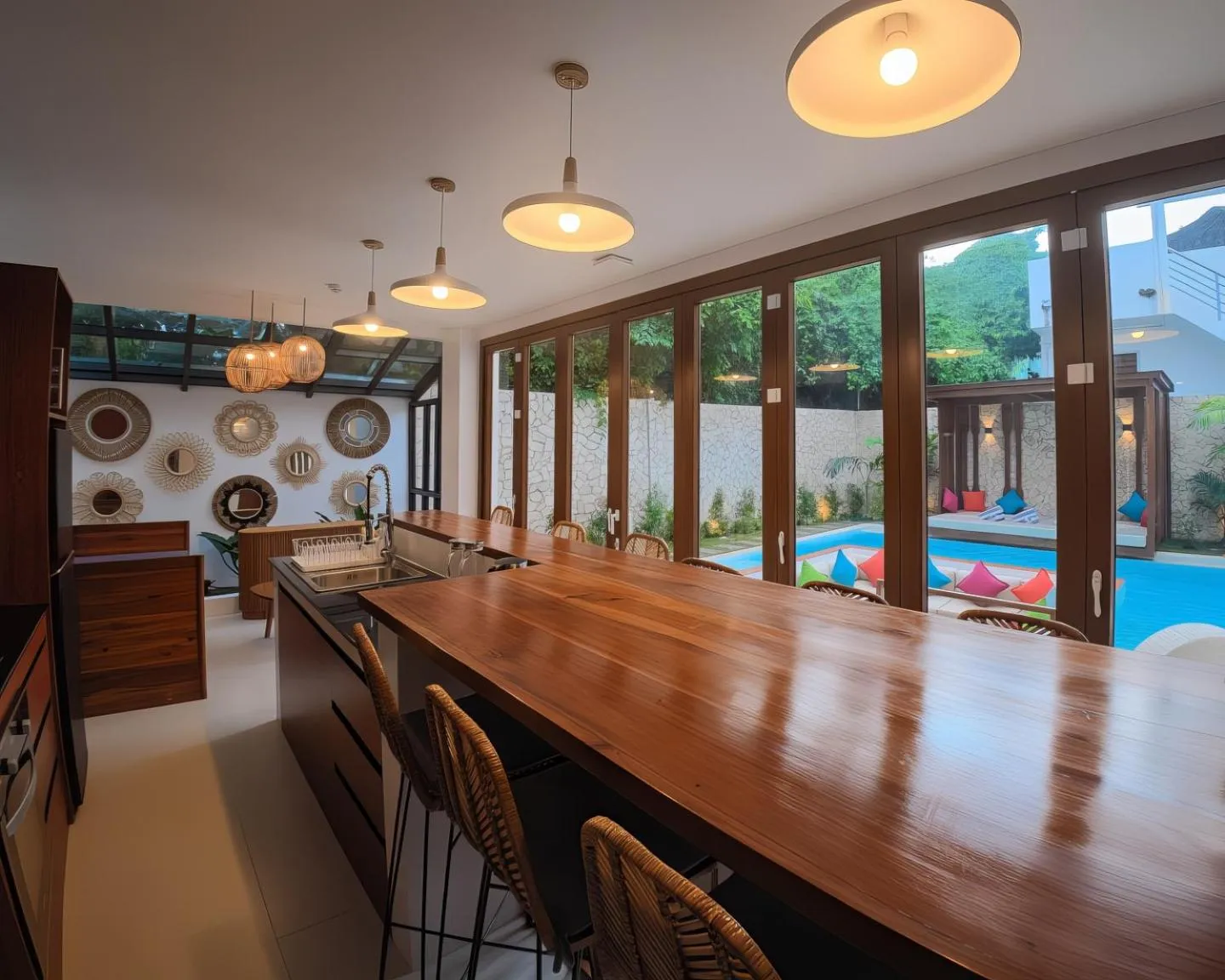 Kitchen or kitchenette in Bathala Resort