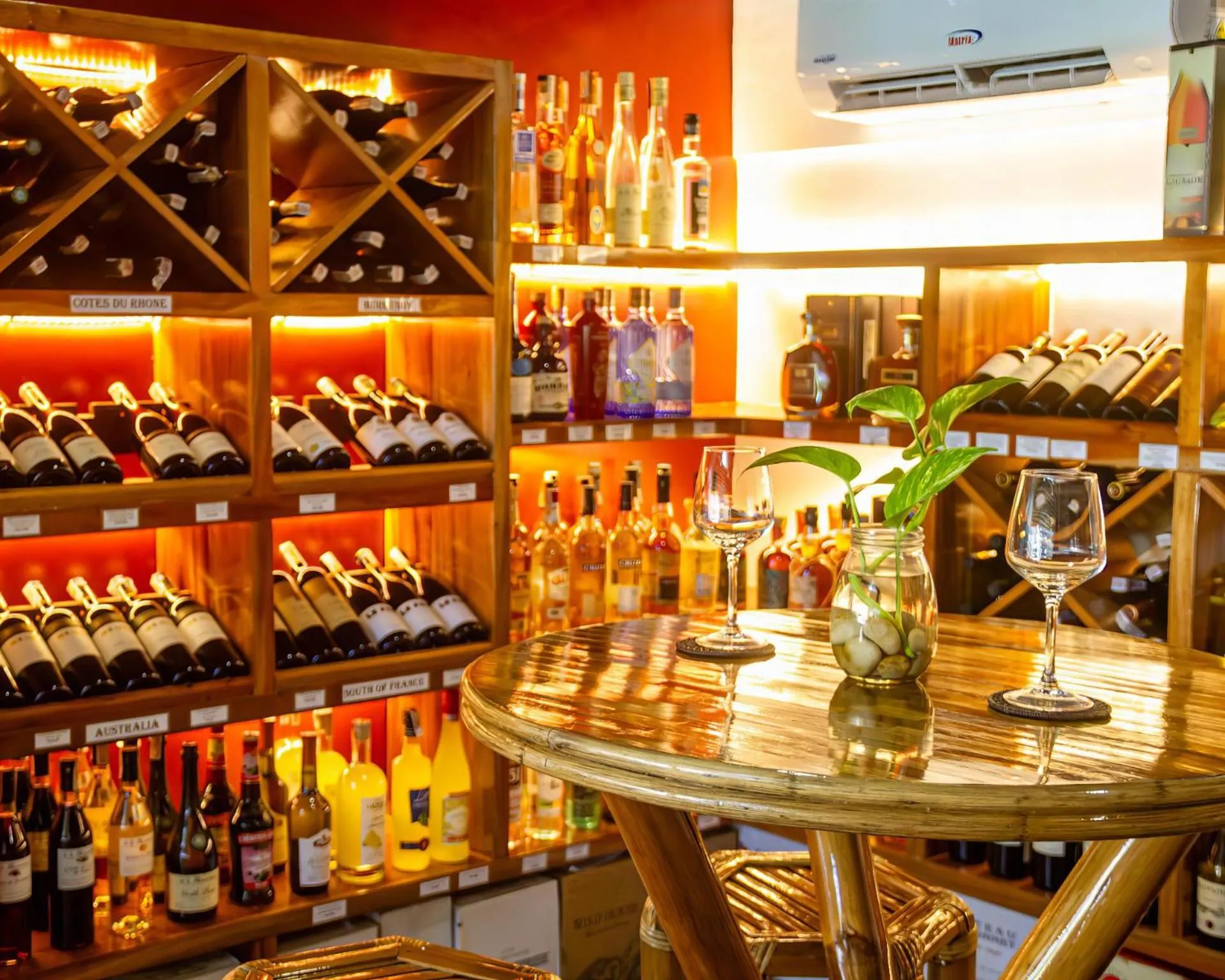 Alcoholic drinks in Bathala Resort