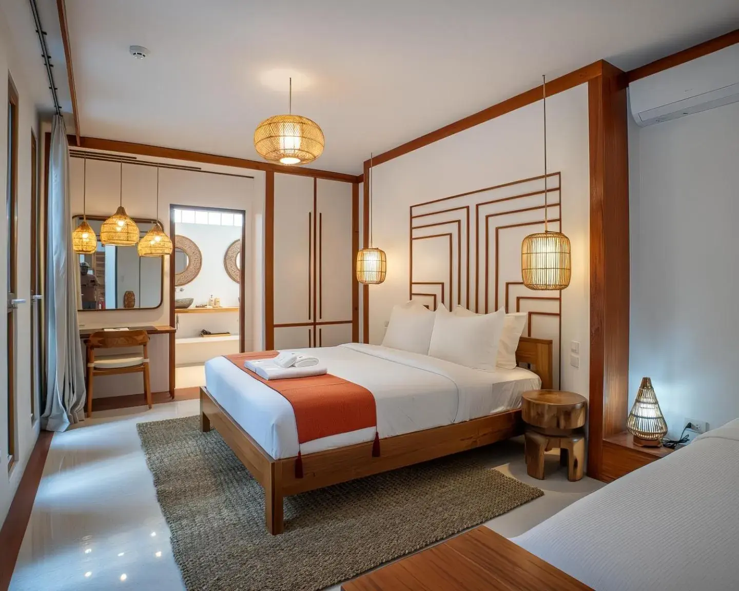 Bed in Bathala Resort Bed in Bathala Resort