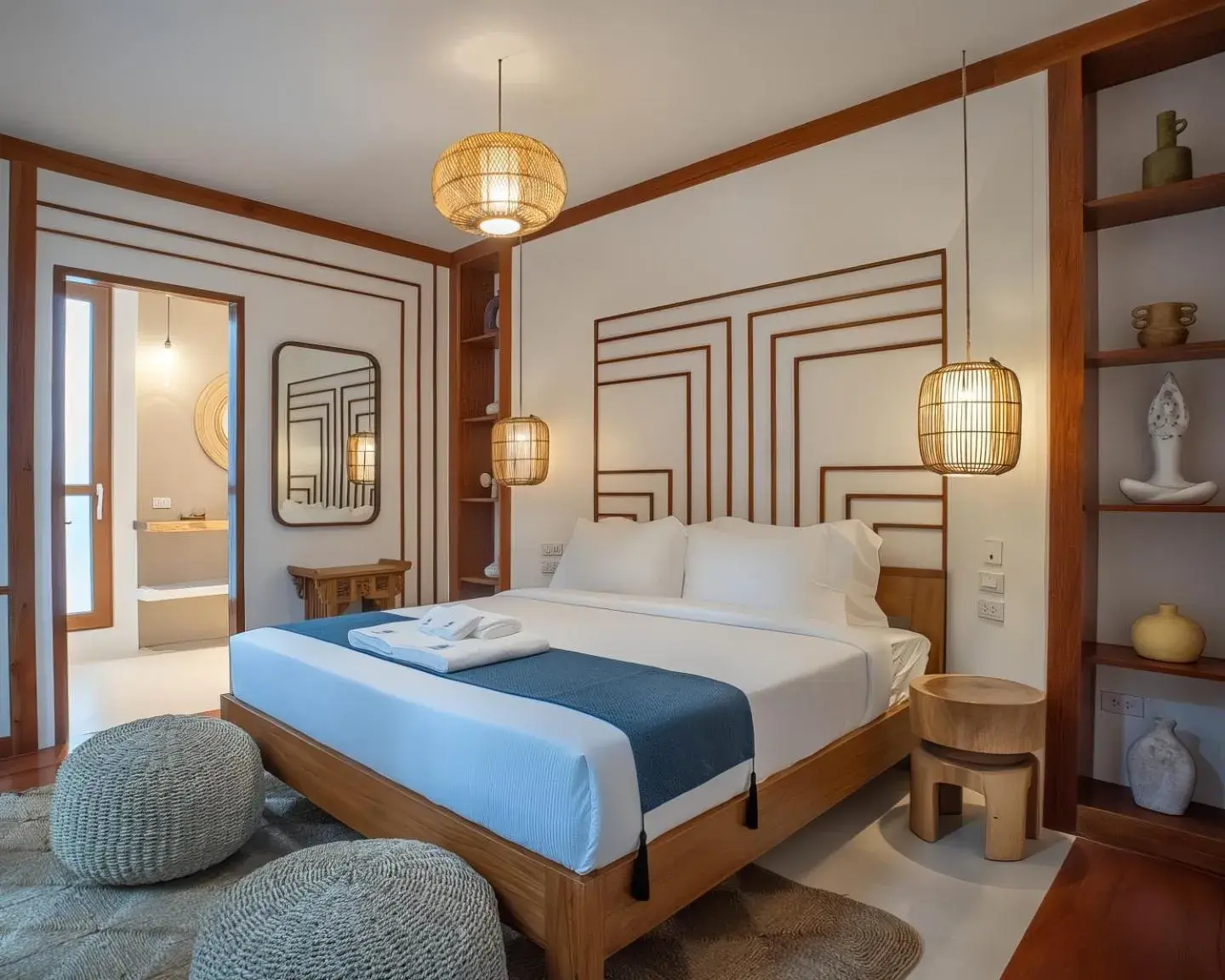 Bed in Bathala Resort Bed in Bathala Resort