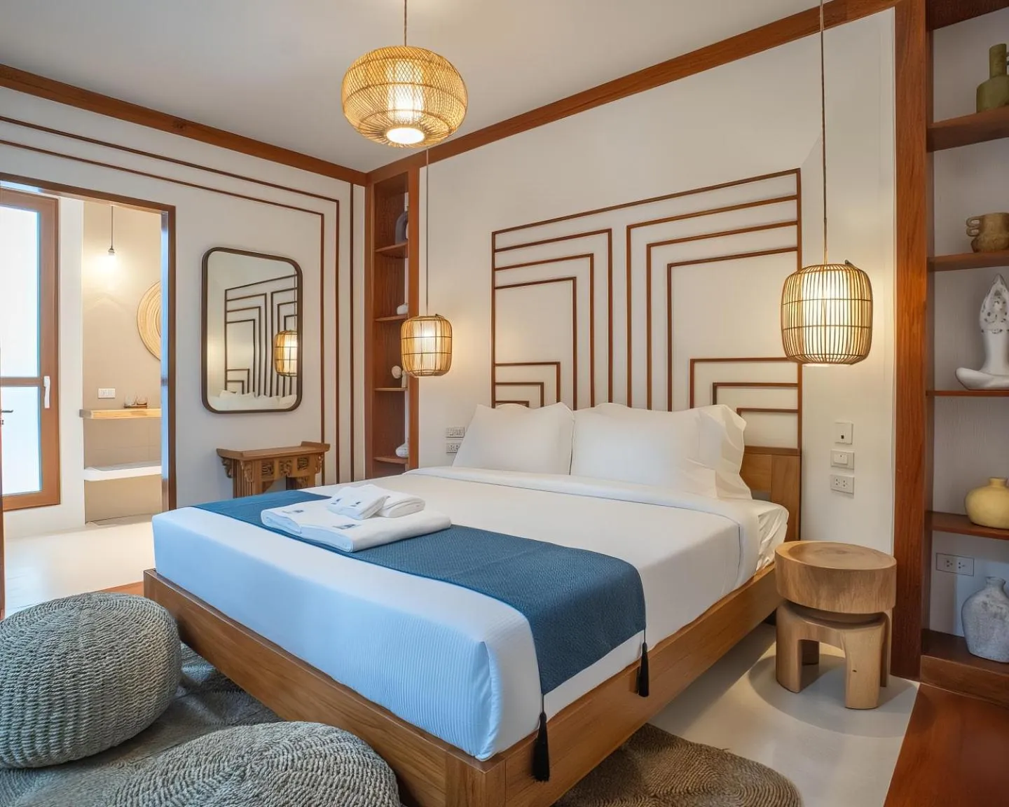 Bed in Bathala Resort