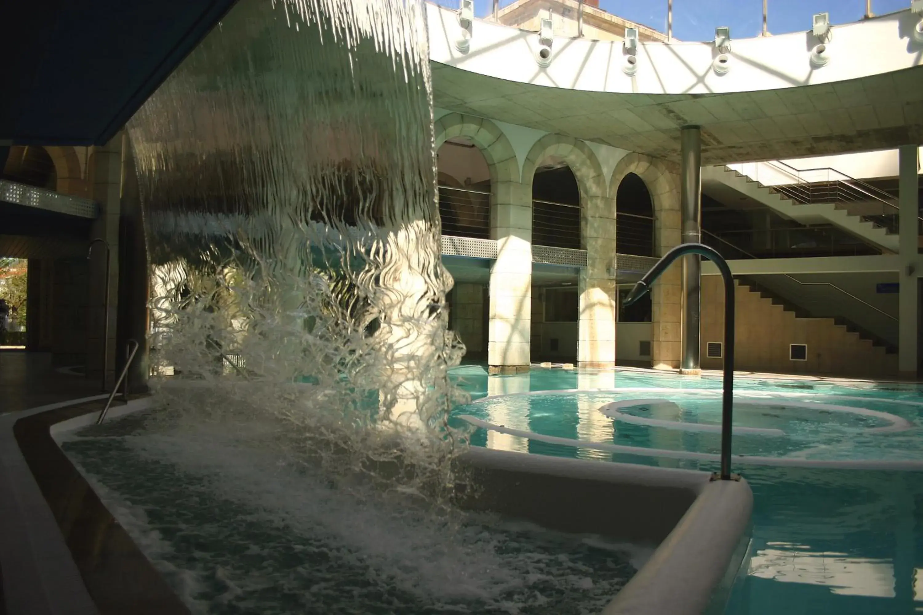 Hot Spring Bath in Balneario de Mondariz Hot Spring Bath in Balneario de Mondariz