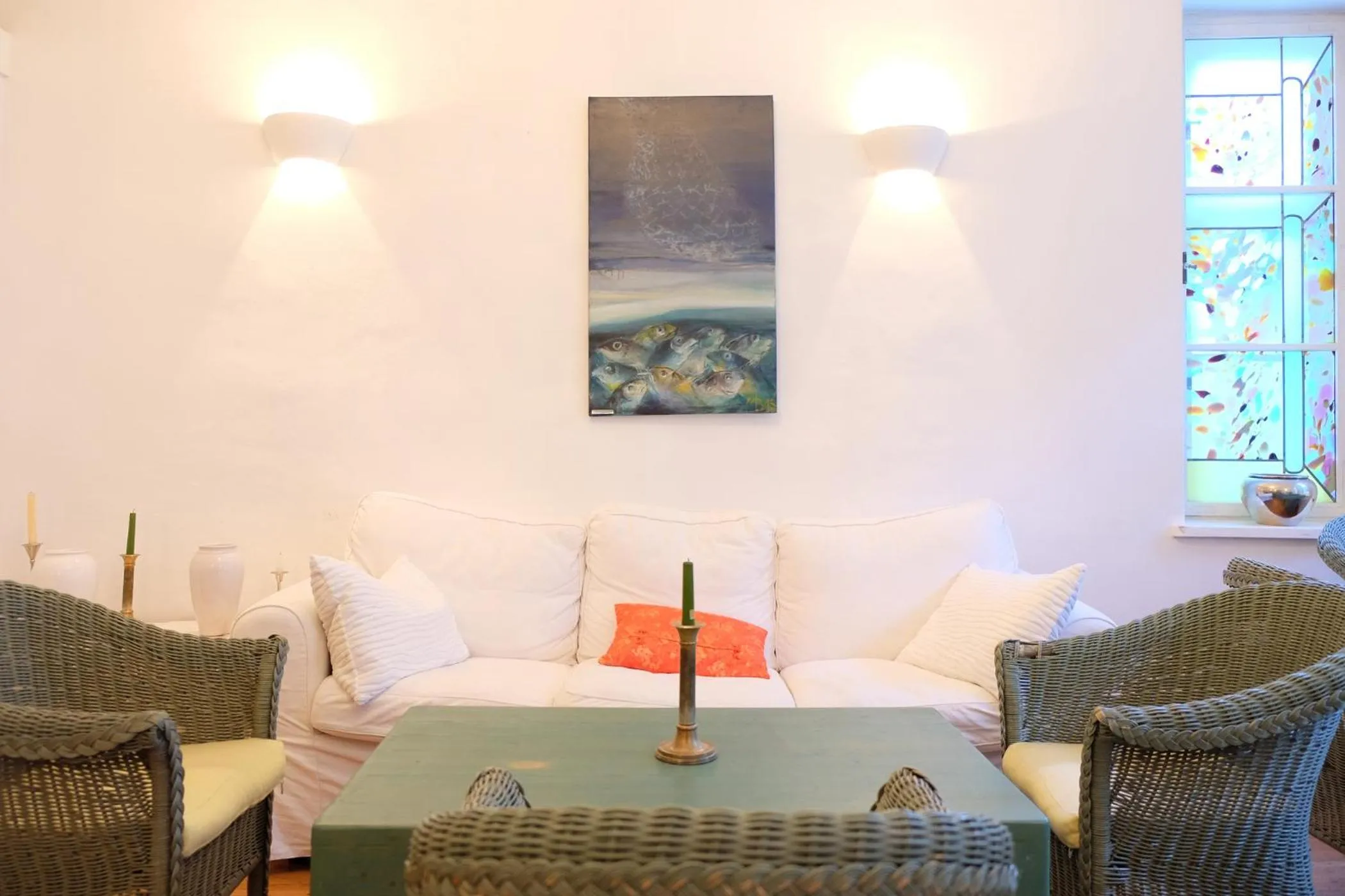 Communal lounge/ TV room in Hotel Maurerhansl