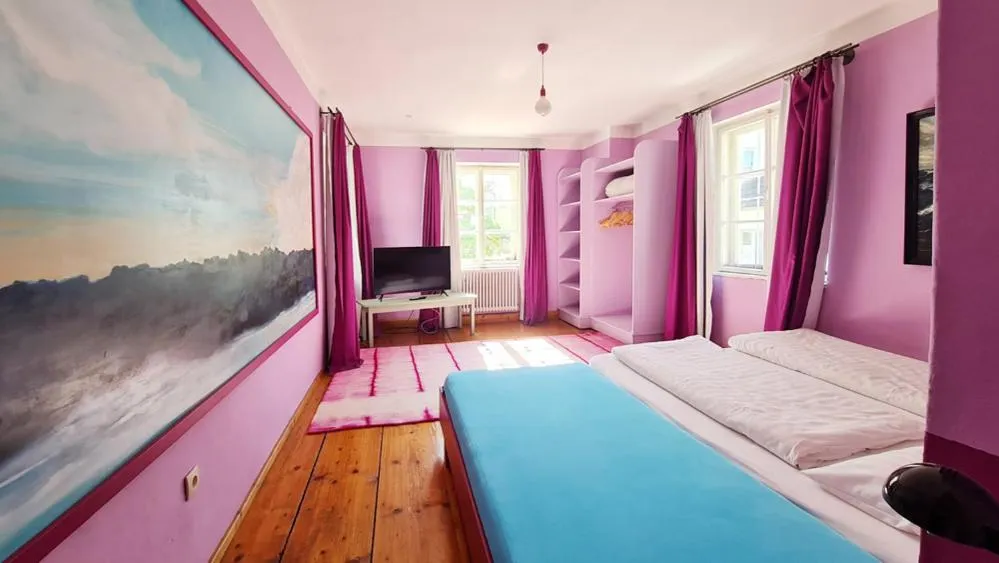 Bedroom, Bed in Hotel Maurerhansl