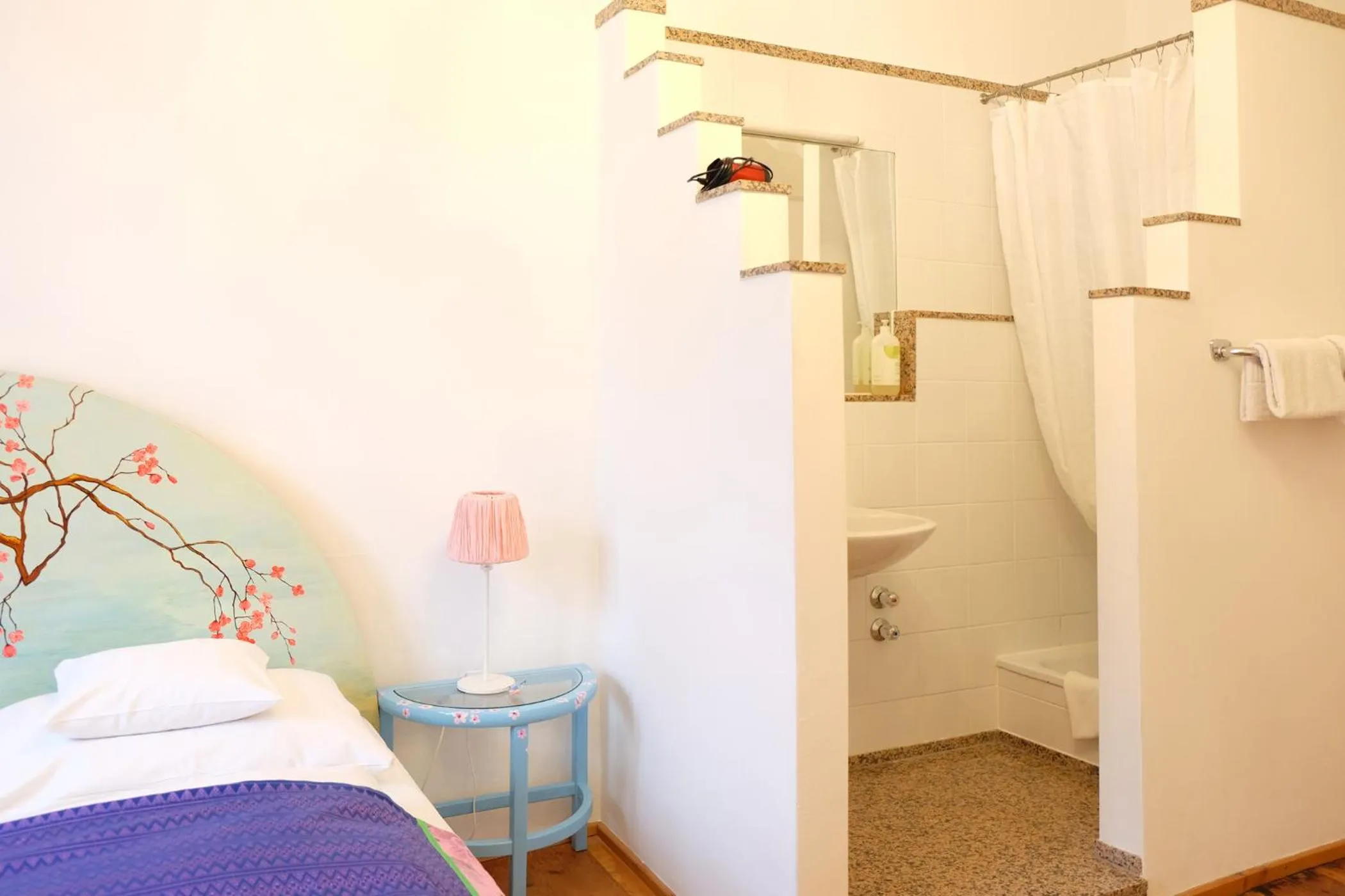 Bed in Hotel Maurerhansl