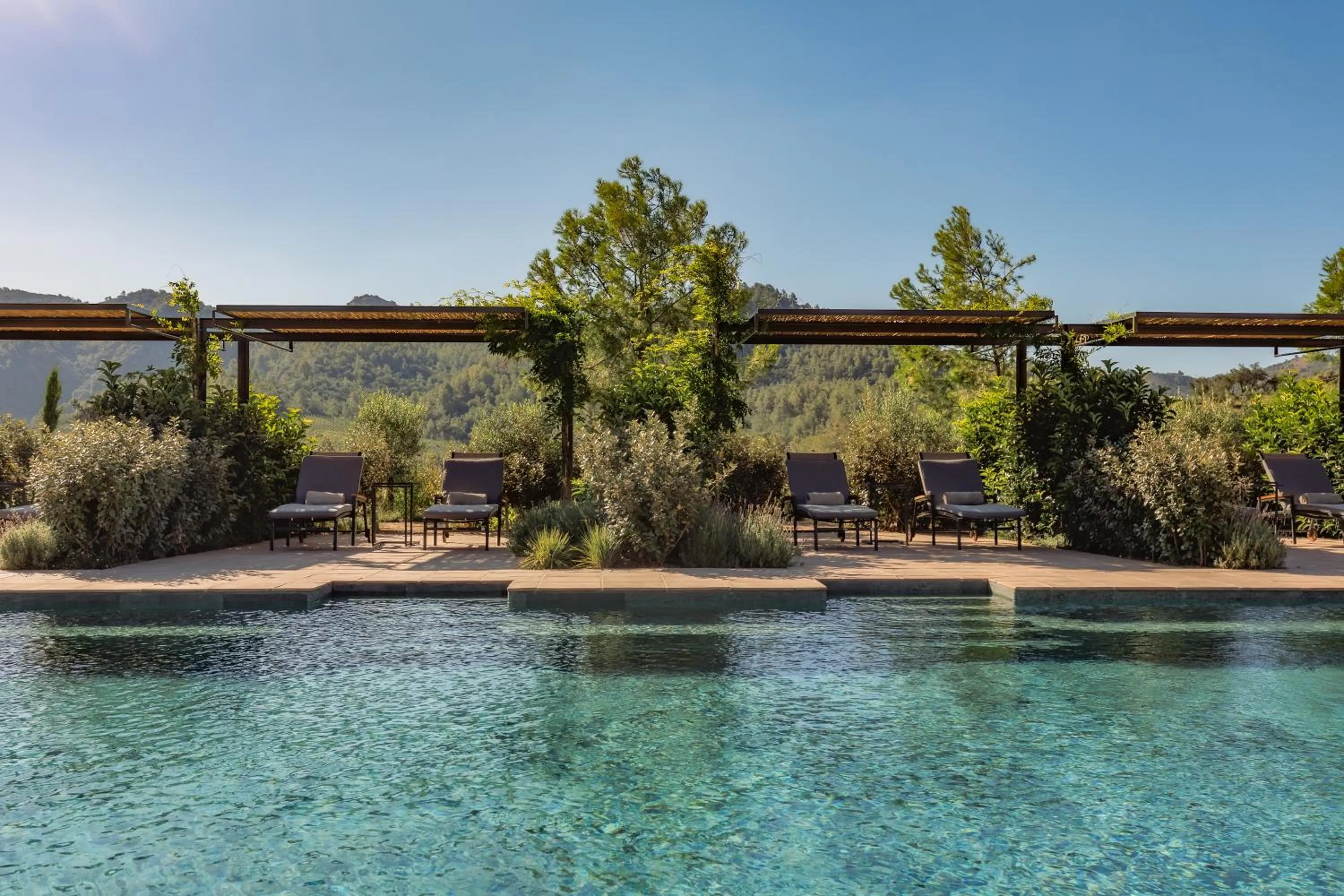 Swimming pool in Gran Hotel Mas d'en Bruno