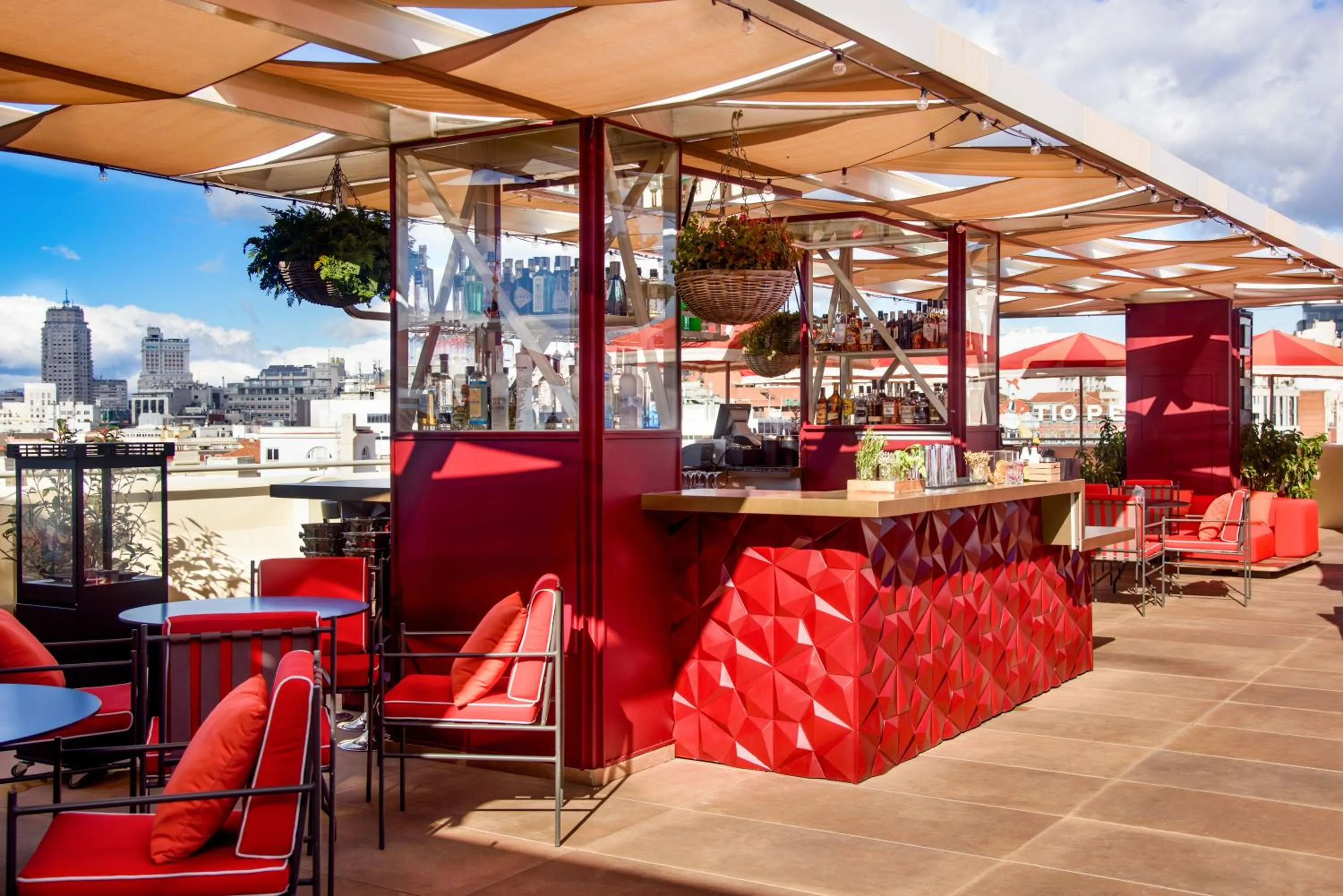 Balcony/Terrace in UMusic Hotel Madrid