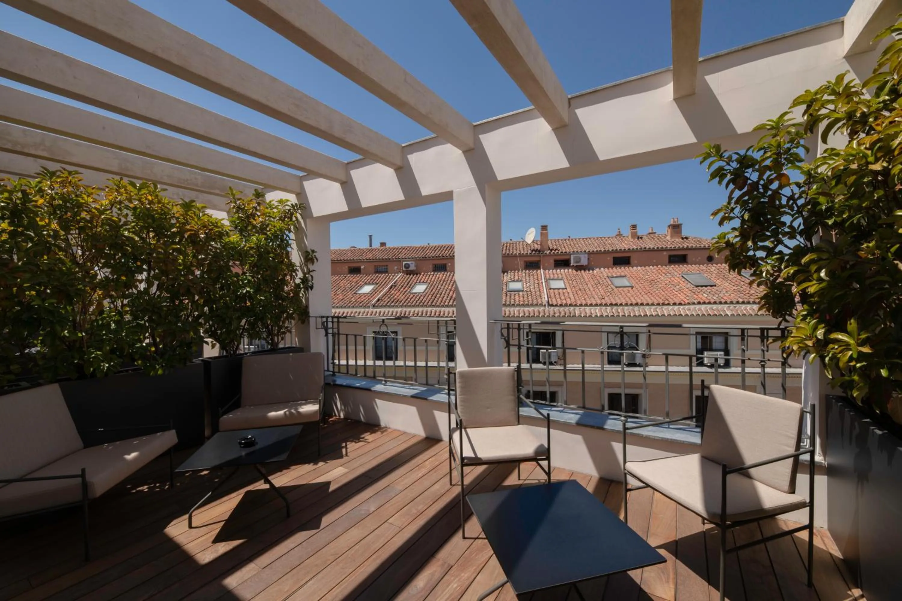Balcony/Terrace in UMusic Hotel Madrid