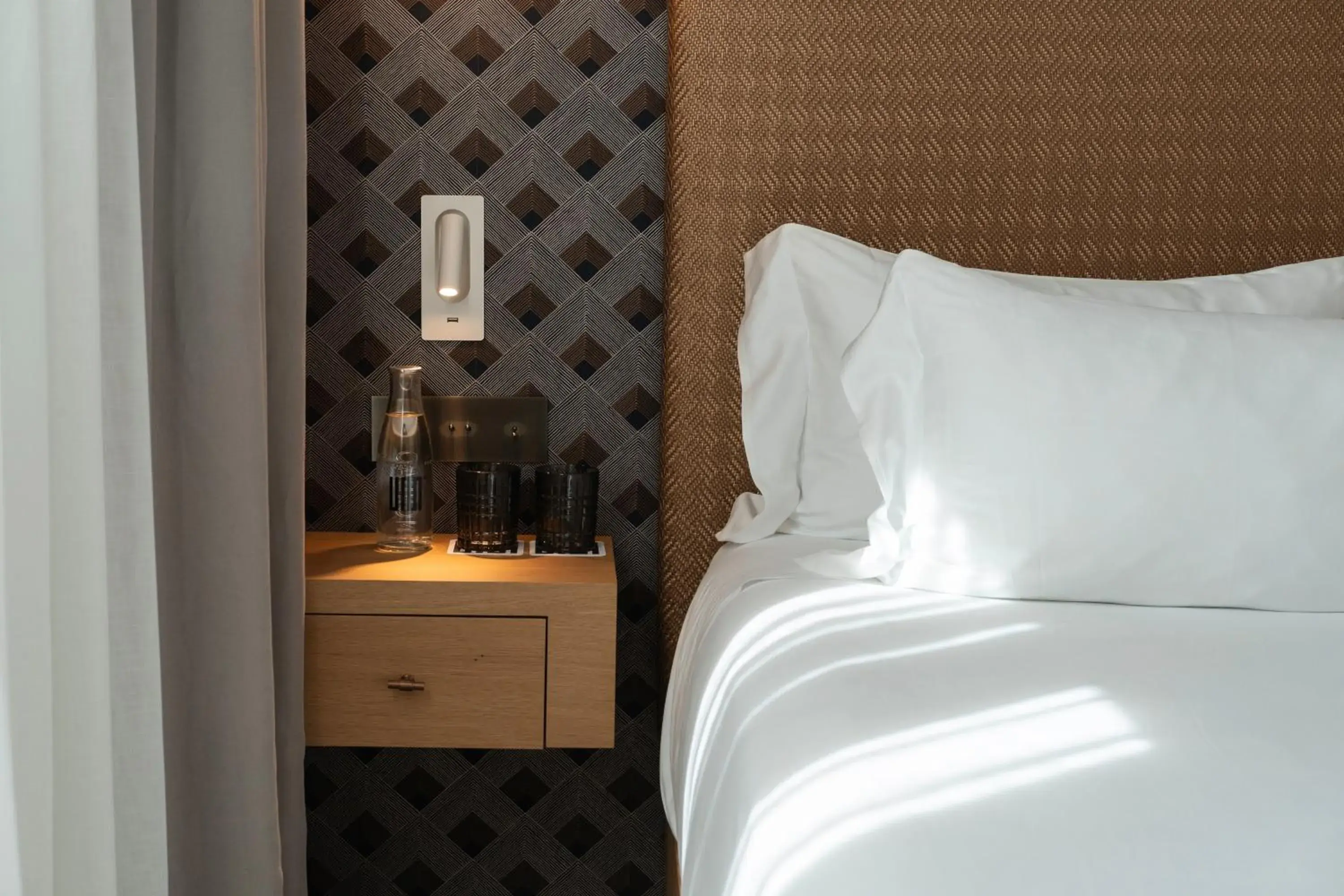 Bed in UMusic Hotel Madrid Bed in UMusic Hotel Madrid