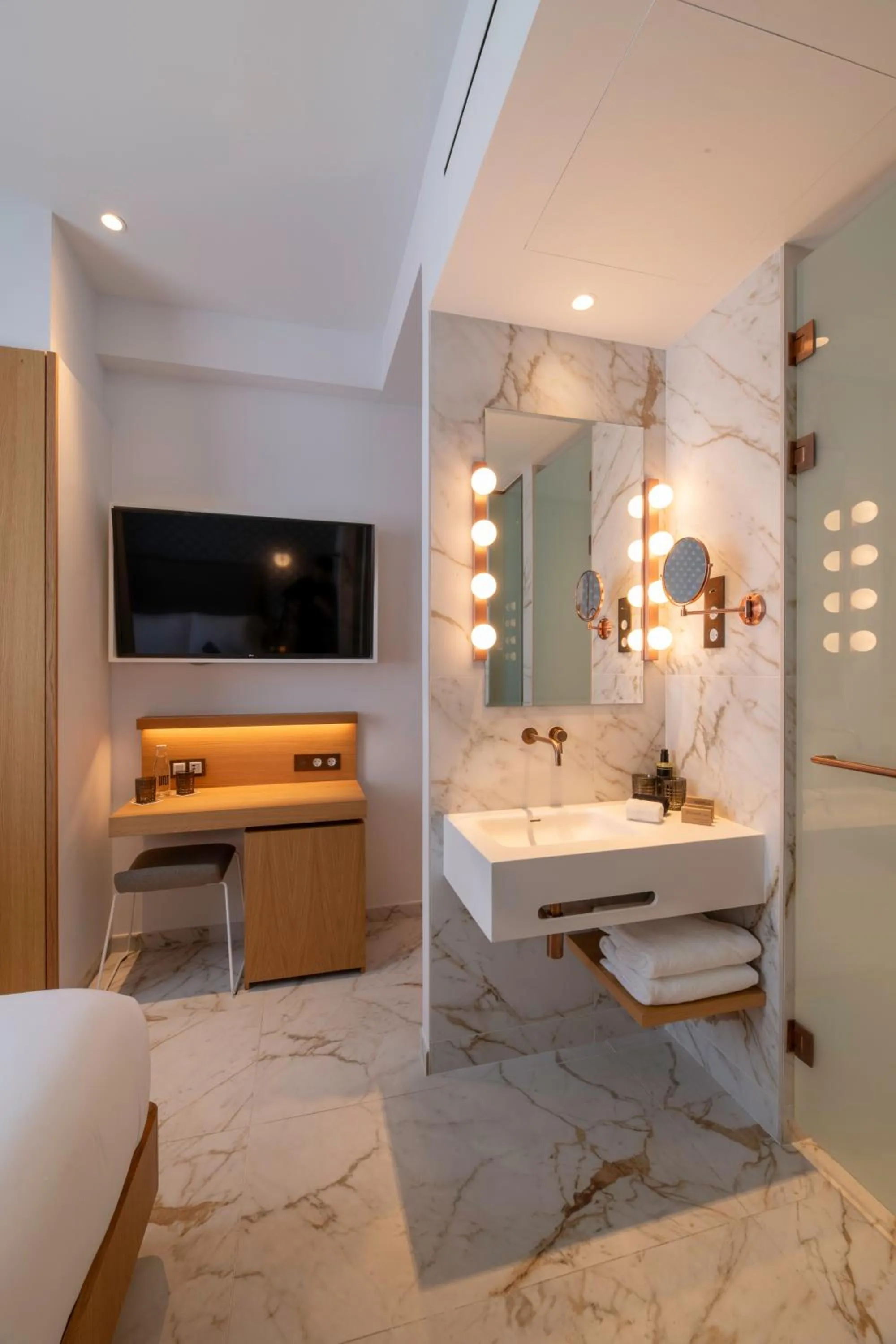 Bathroom in UMusic Hotel Madrid