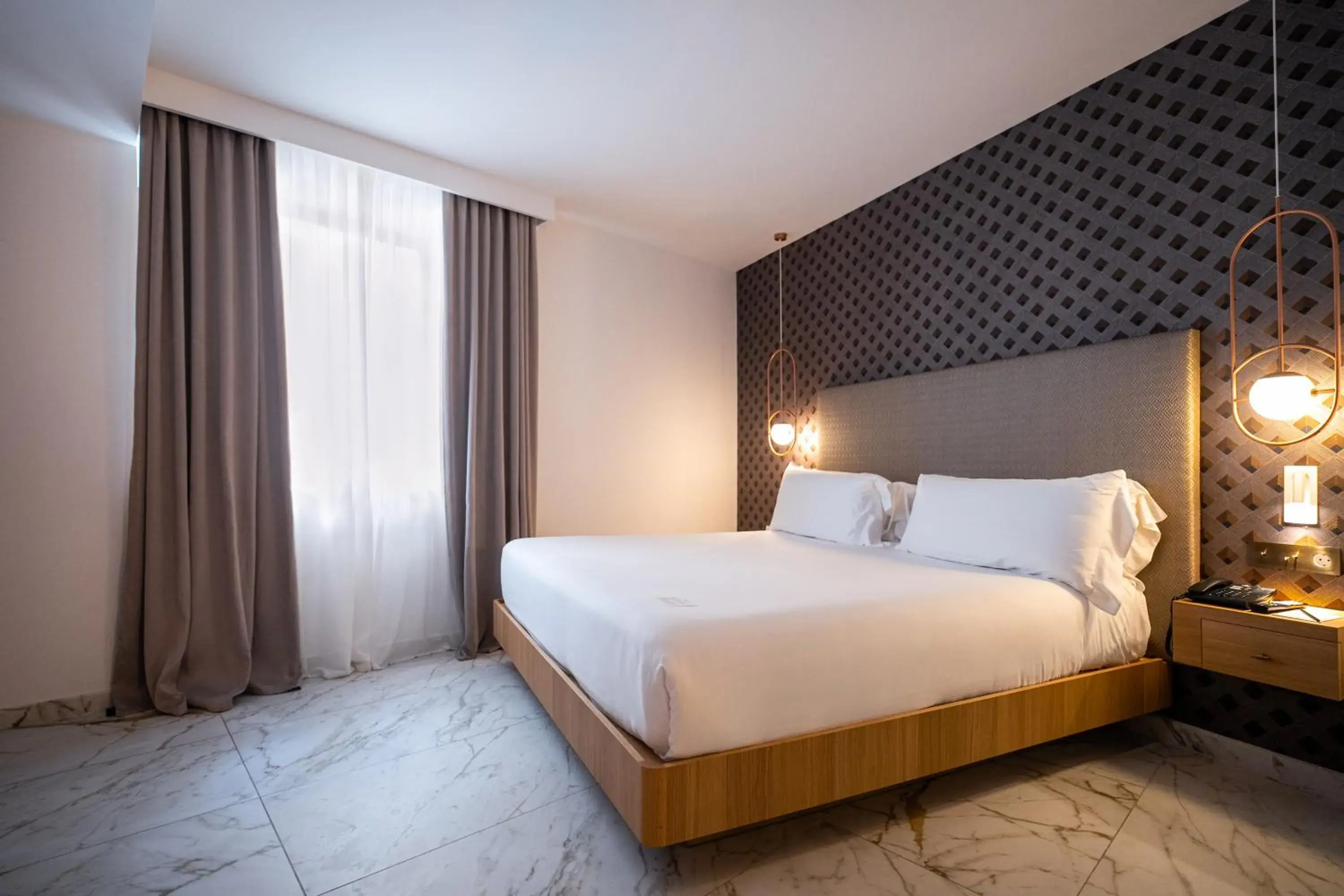 Bed in UMusic Hotel Madrid Bed in UMusic Hotel Madrid