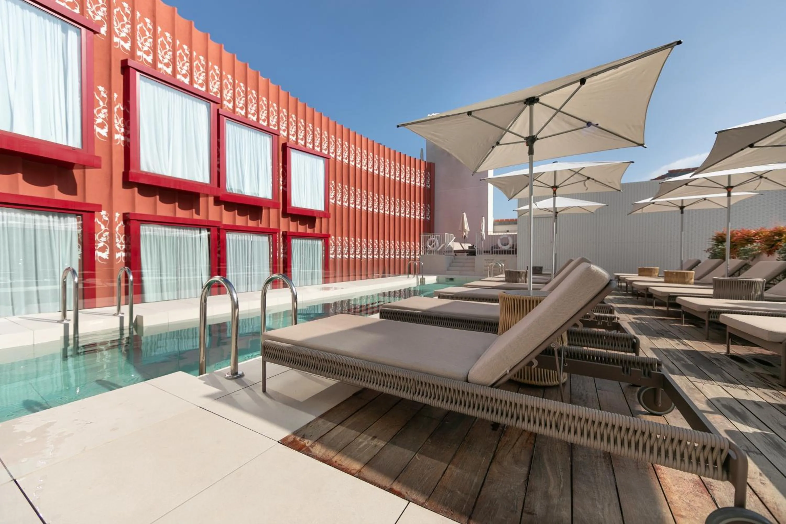 Balcony/Terrace in UMusic Hotel Madrid